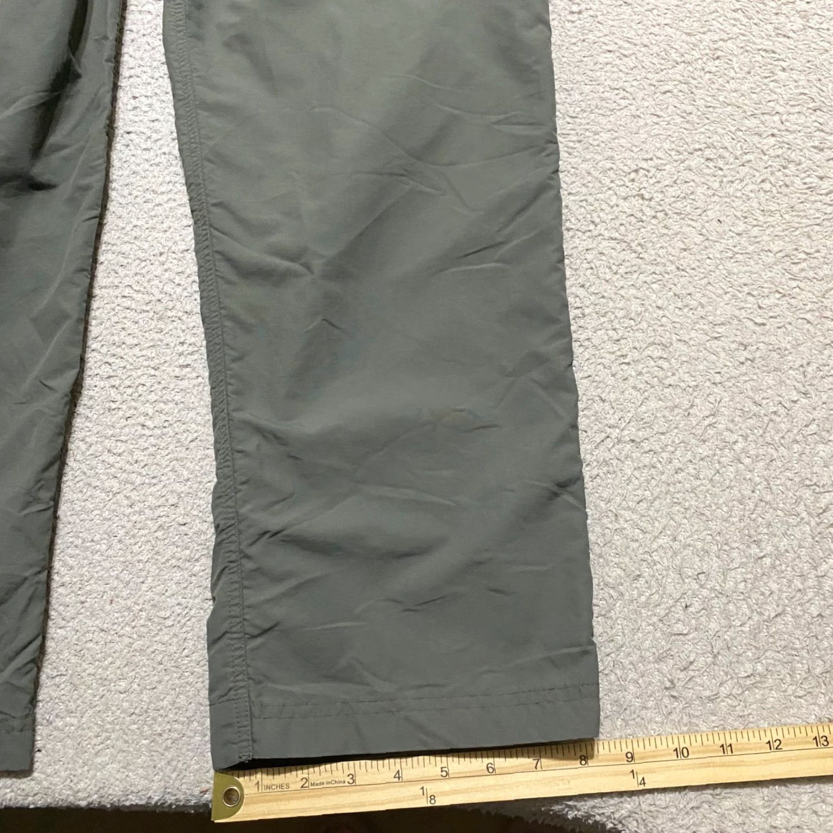 Vintage REI Gray Cargo Pants 34 Tall Nylon Cargo Convertible Hiking Camping Outdoor Mens Pants Regular Gray Size US 34 / EU 50 - 5 Thumbnail