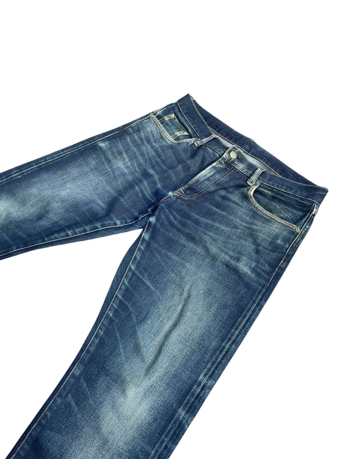 Japanese Brand × Uniqlo Uniqlo Selvedge Jeans Size US 35 - 2 Thumbnail