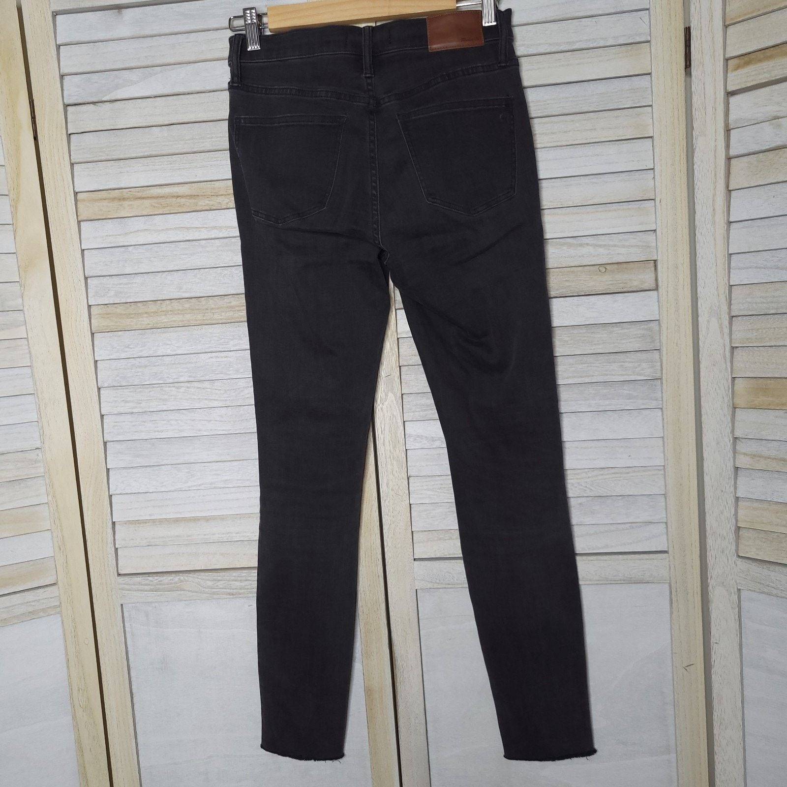 Madewell Madewell 9" High Rise Skinny Size 27 Womens Jeans Distressed Size 27" / US 4 / IT 40 - 7 Thumbnail
