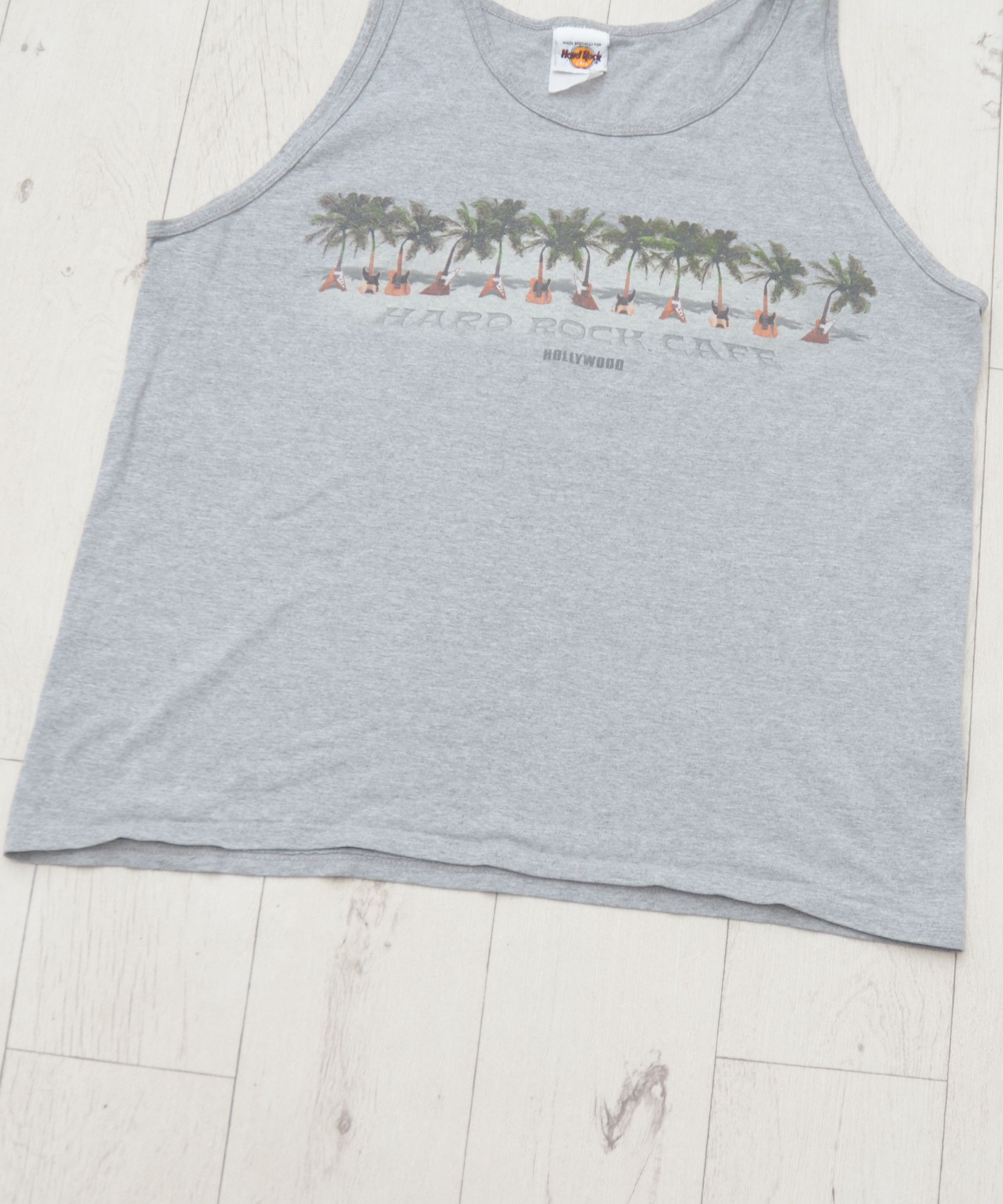 Hard Rock Cafe × Vintage Hard Rock Cafe Hollywood Vintage Tank Tops Sleeveless Size US L / EU 52-54 / 3 - 3 Thumbnail