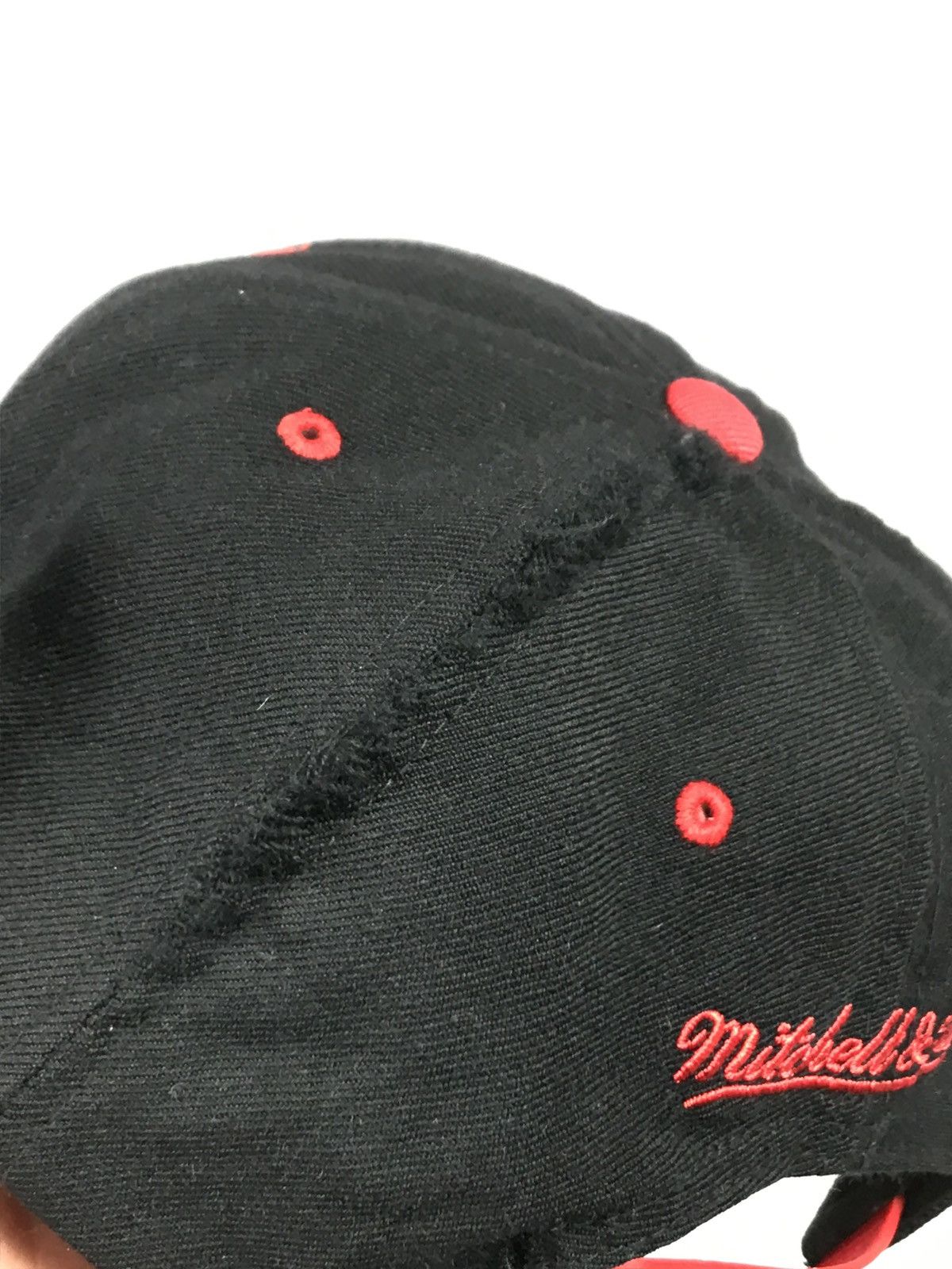 NBA × Vintage Vintage Chicago Bulls Mitchell Ness Jordan Wool Hat Cap Size ONE SIZE - 5 Thumbnail