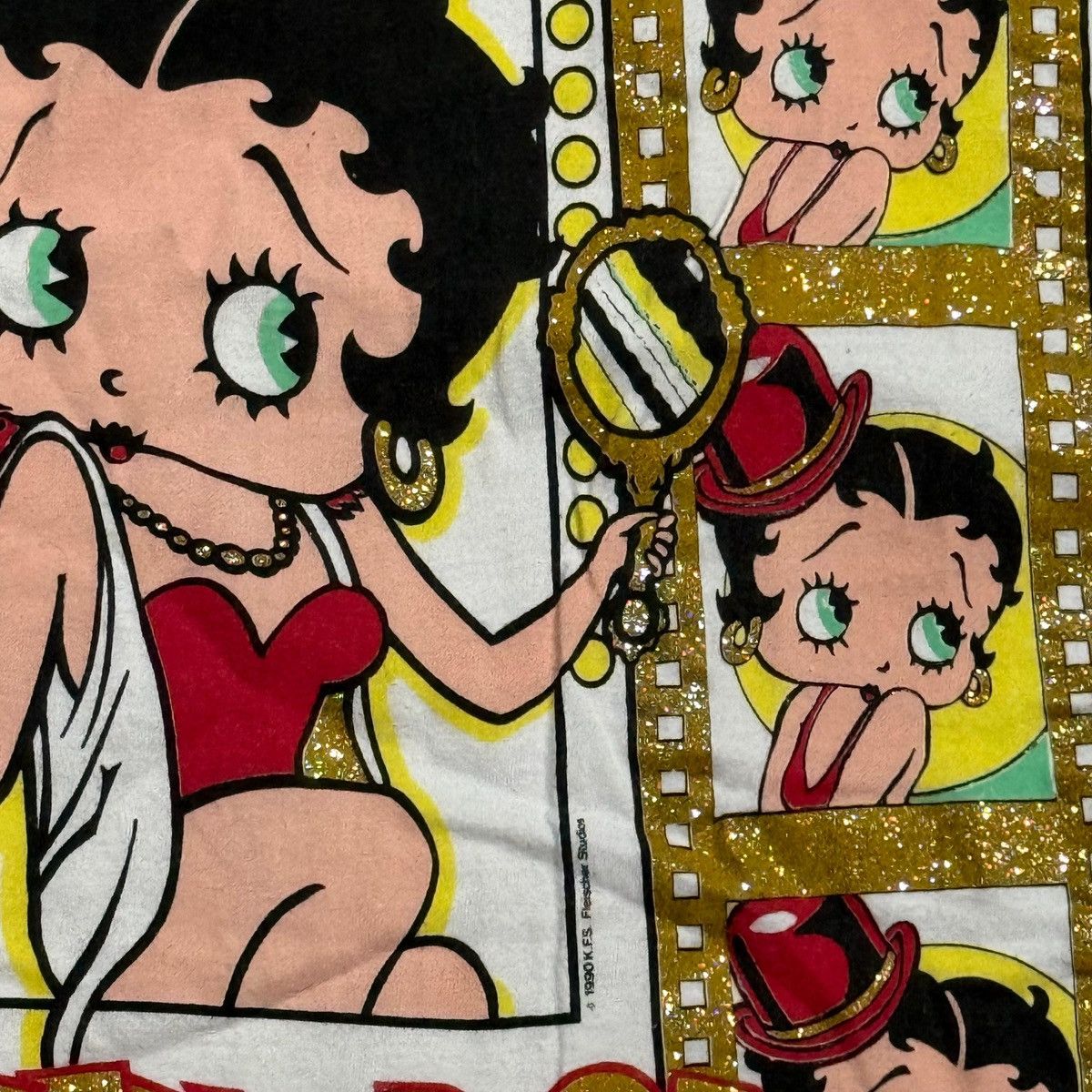 Vintage Betty Boop 1990 single stitch vintage Size US XL / EU 56 / 4 - 3 Thumbnail
