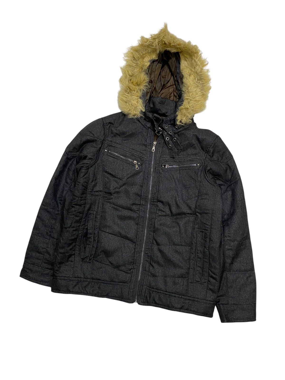 If Six Was Nine Jacket Faux Fur Zip Jacket Grangesta Standart Size US M / EU 48-50 / 2 - 2 Thumbnail