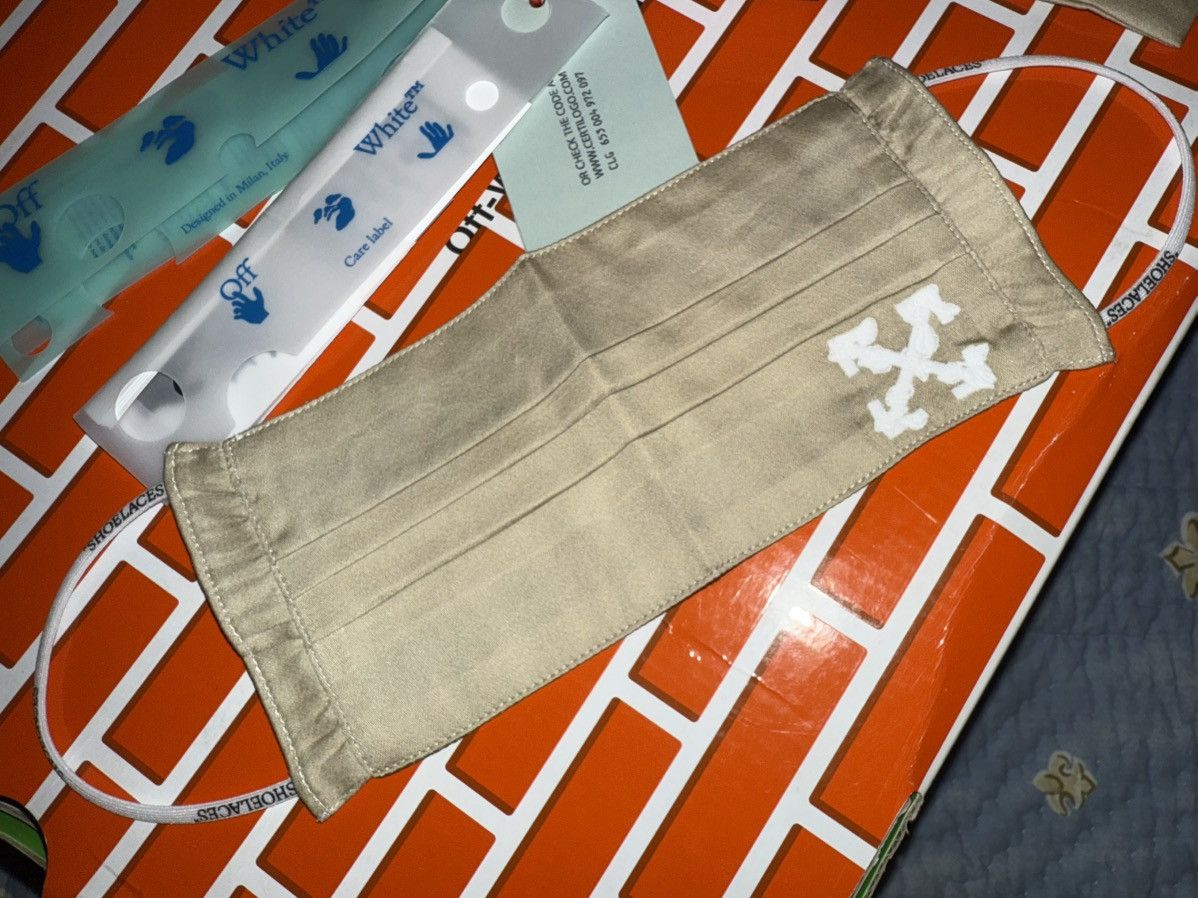 Off-White Off-White Face Mask, covering & Bag NEW! Genuine! S/M Unisex Size ONE SIZE - 5 Thumbnail
