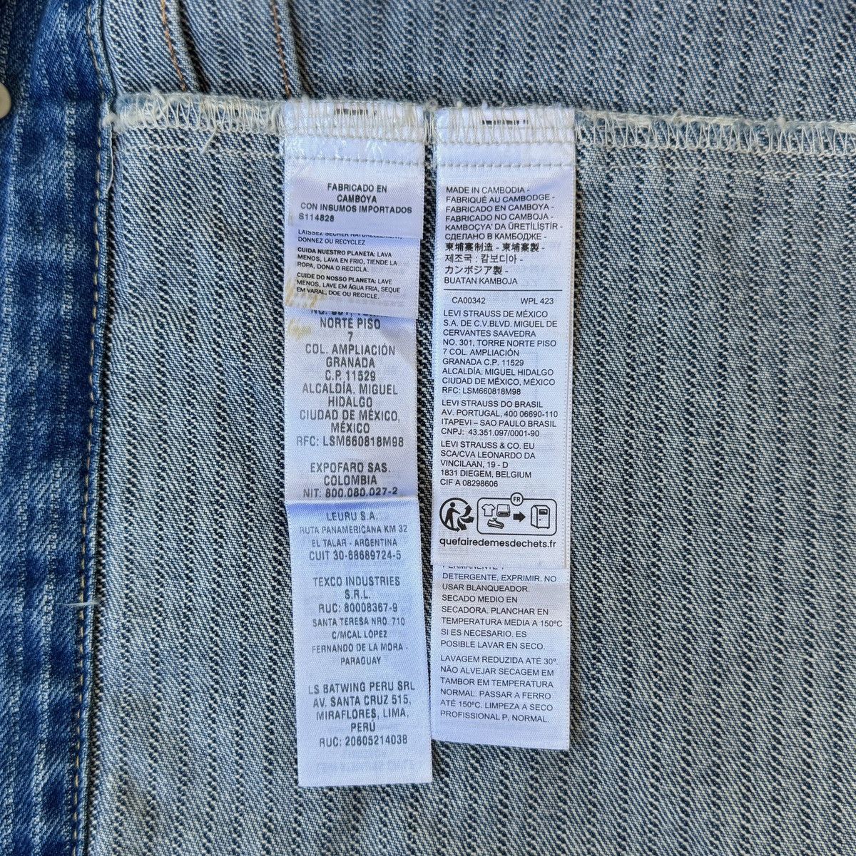 Levi's Levi’s Striped Denim Jacket – Men’s M Size US M / EU 48-50 / 2 - 7 Thumbnail