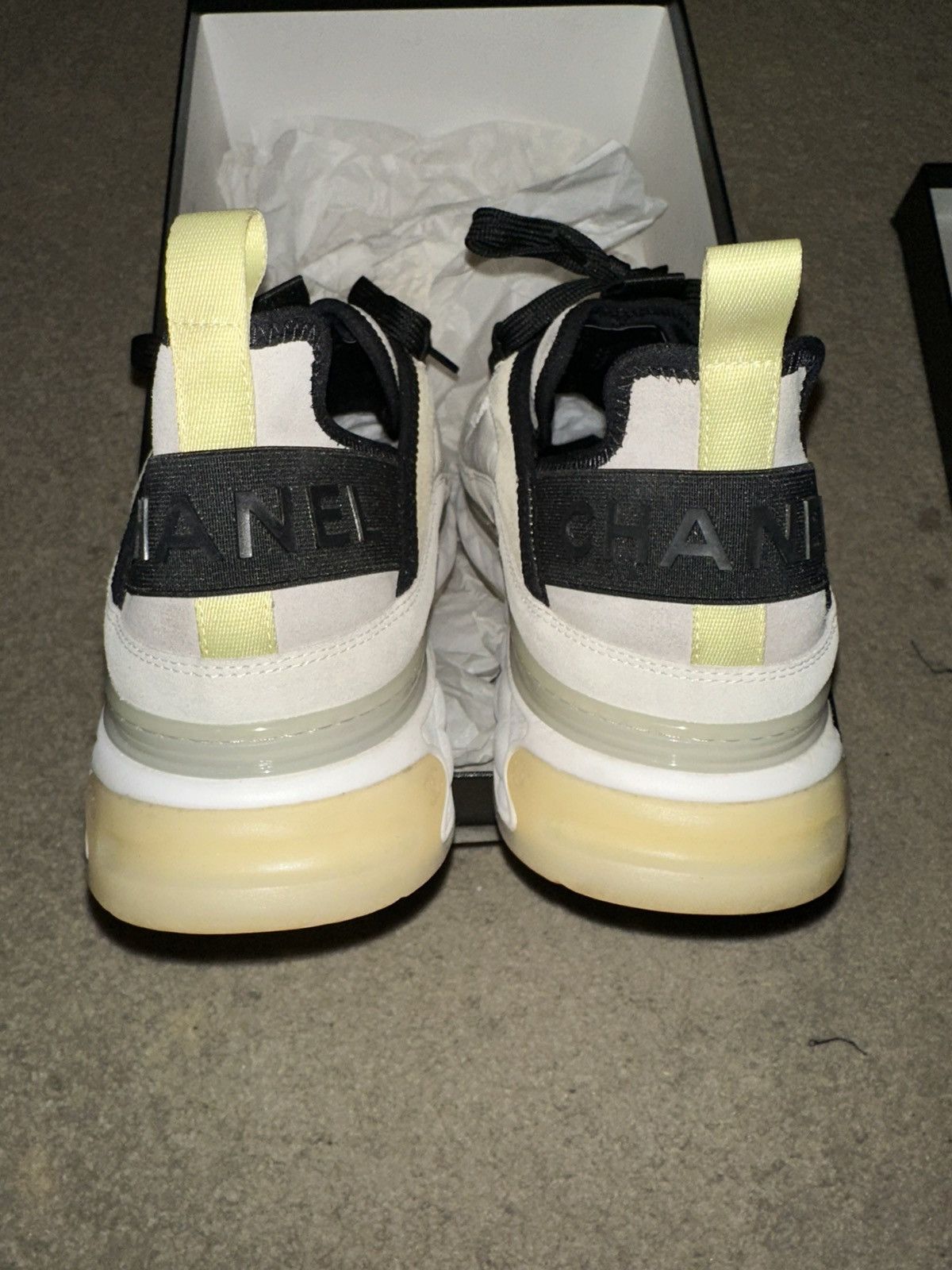 Chanel LAST PRICE DROP: Chanel calfskin suede nylon trainers Size US 13 / EU 46 - 9 Thumbnail