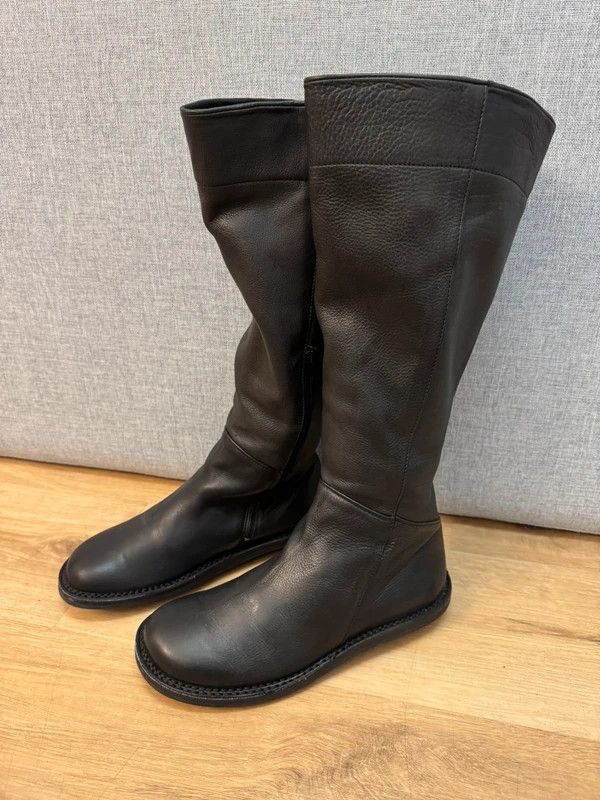 Trippen Trippen Closed Tower Leather high boots black size 38 Size US 8 / IT 38 - 6 Thumbnail