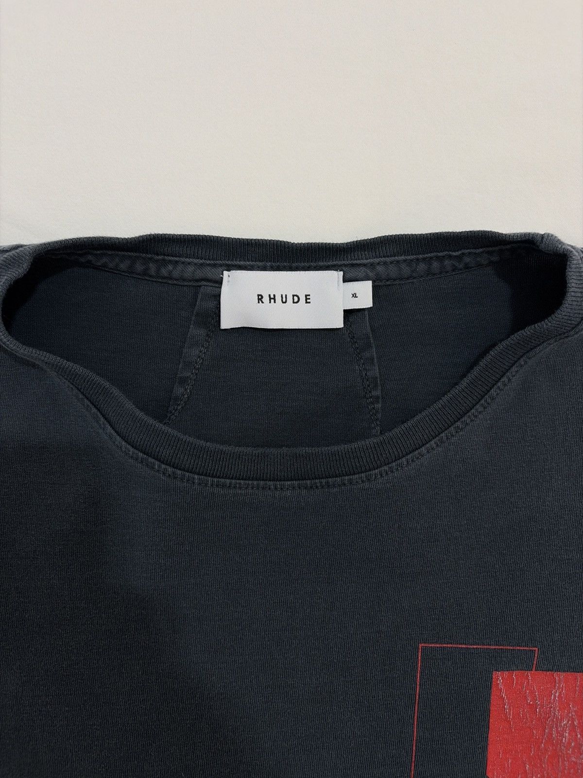 Rhude Rhude Track Logo Tee Size US XL / EU 56 / 4 - 6 Thumbnail