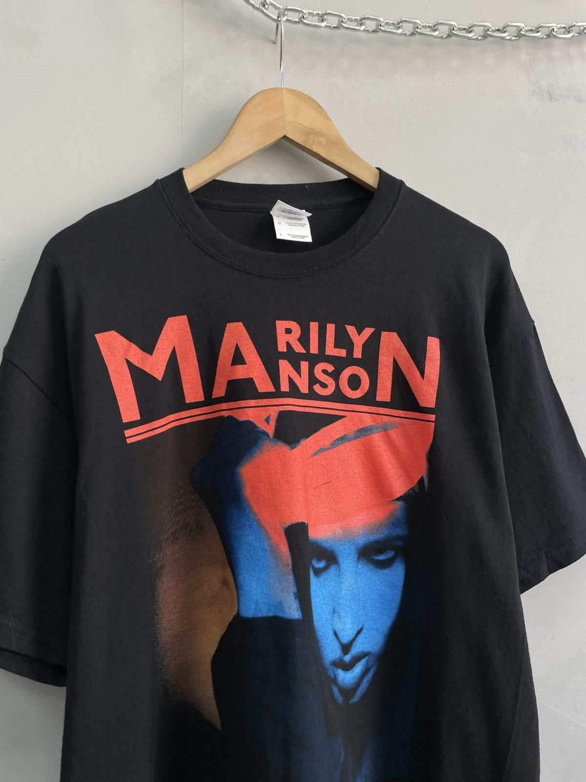Marilyn Manson Marilyn Manson 2000s tour t shirt y2k Size US L / EU 52-54 / 3 - 3 Thumbnail