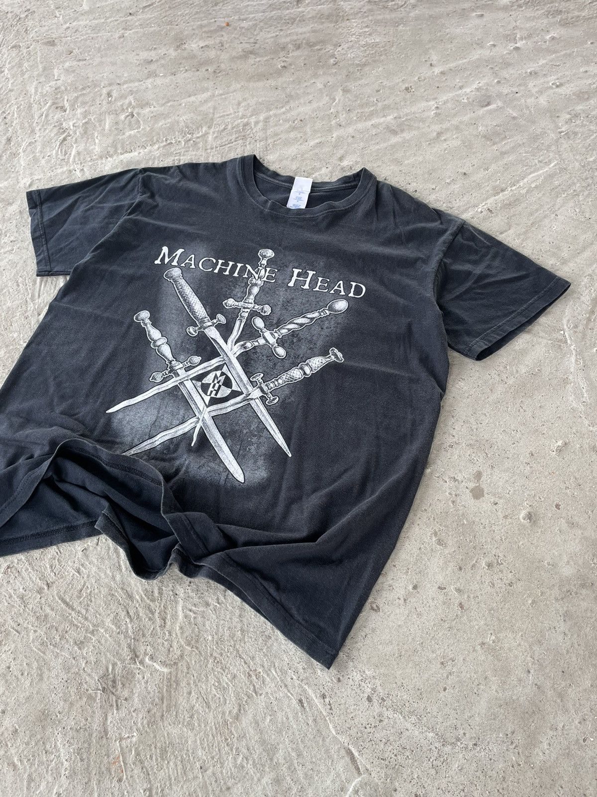 Band Tees × Vintage Vintage 2007 Machine Head The Blackening Metal Album T Shirt Size US L / EU 52-54 / 3 - 2 Thumbnail