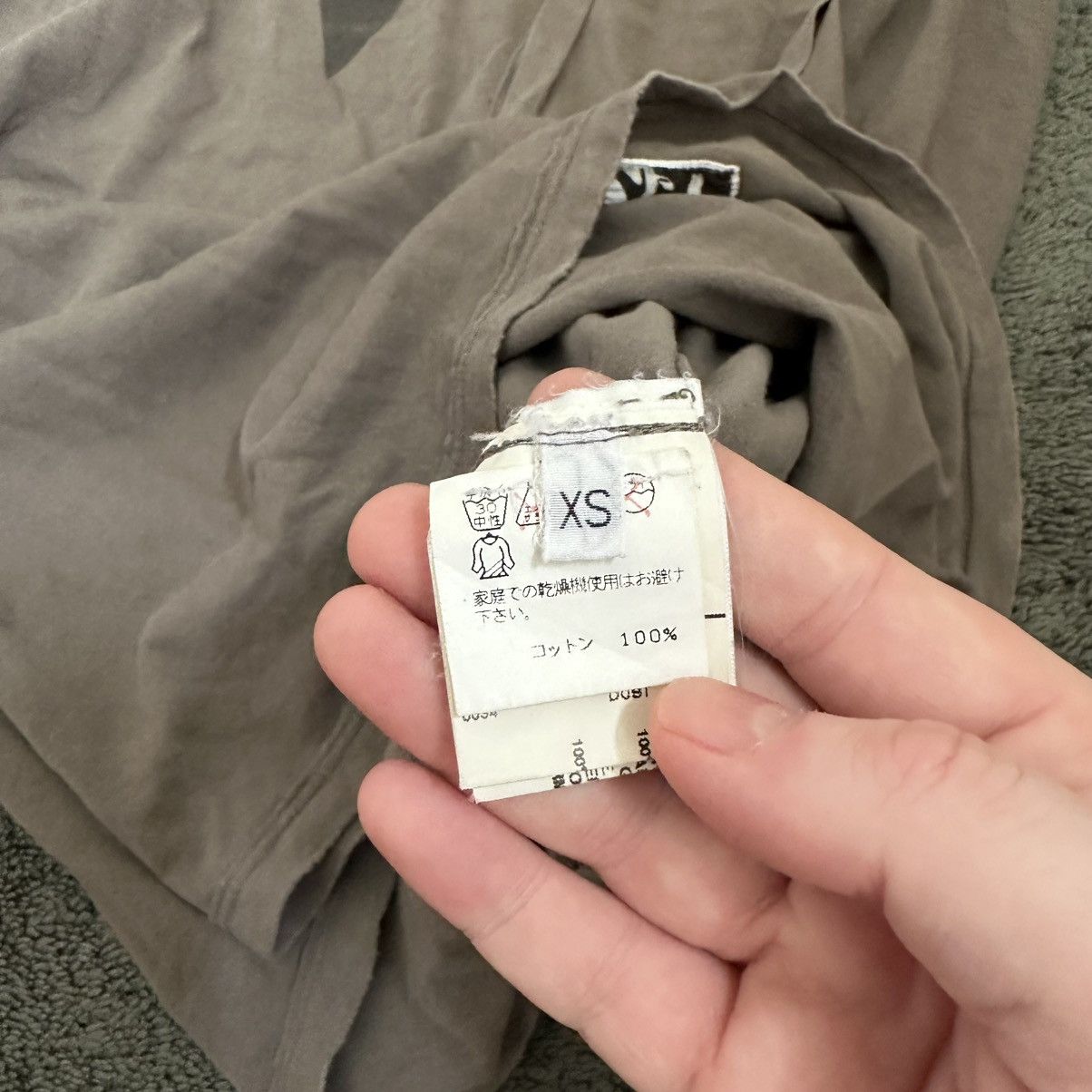 Rick Owens Archive Rick Owens Spring 2008 Eagle Long Sleeve Shirt Size US XS / EU 42 / 0 - 6 Thumbnail