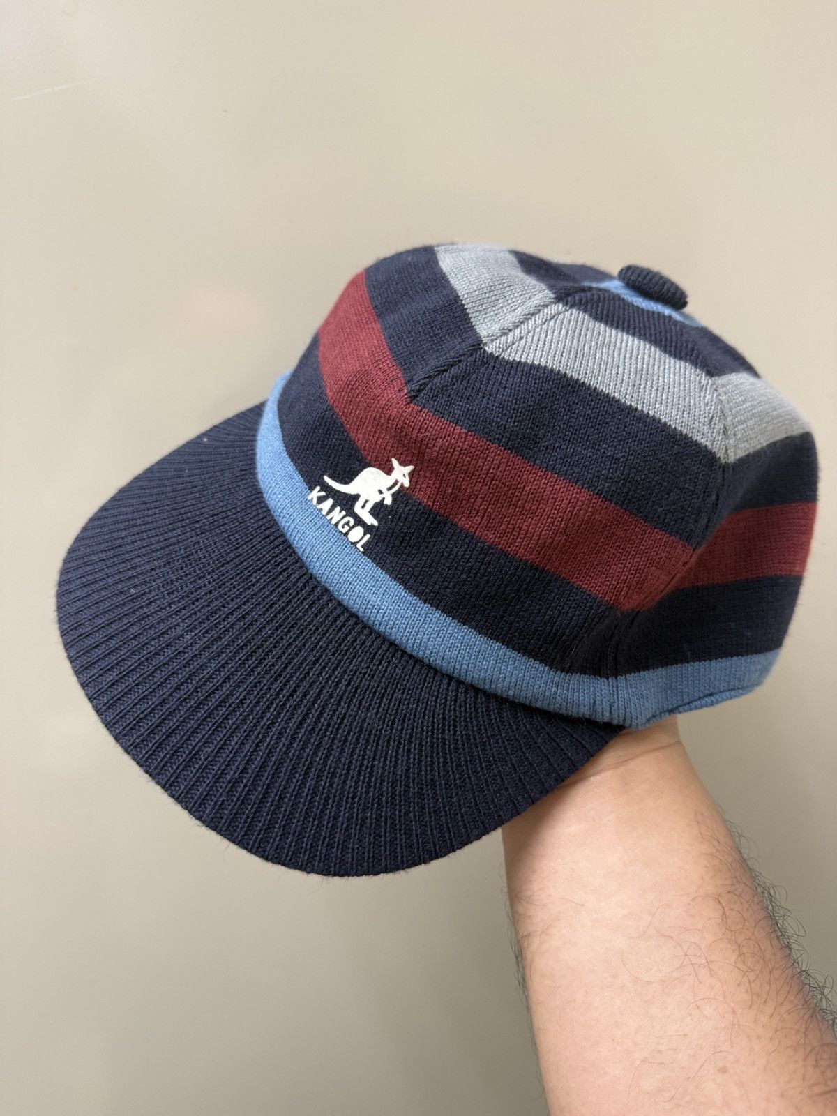 Kangol Vintage Kangol Stripe Dart Hat Size 57-62cm Size ONE SIZE - 1 Thumbnail