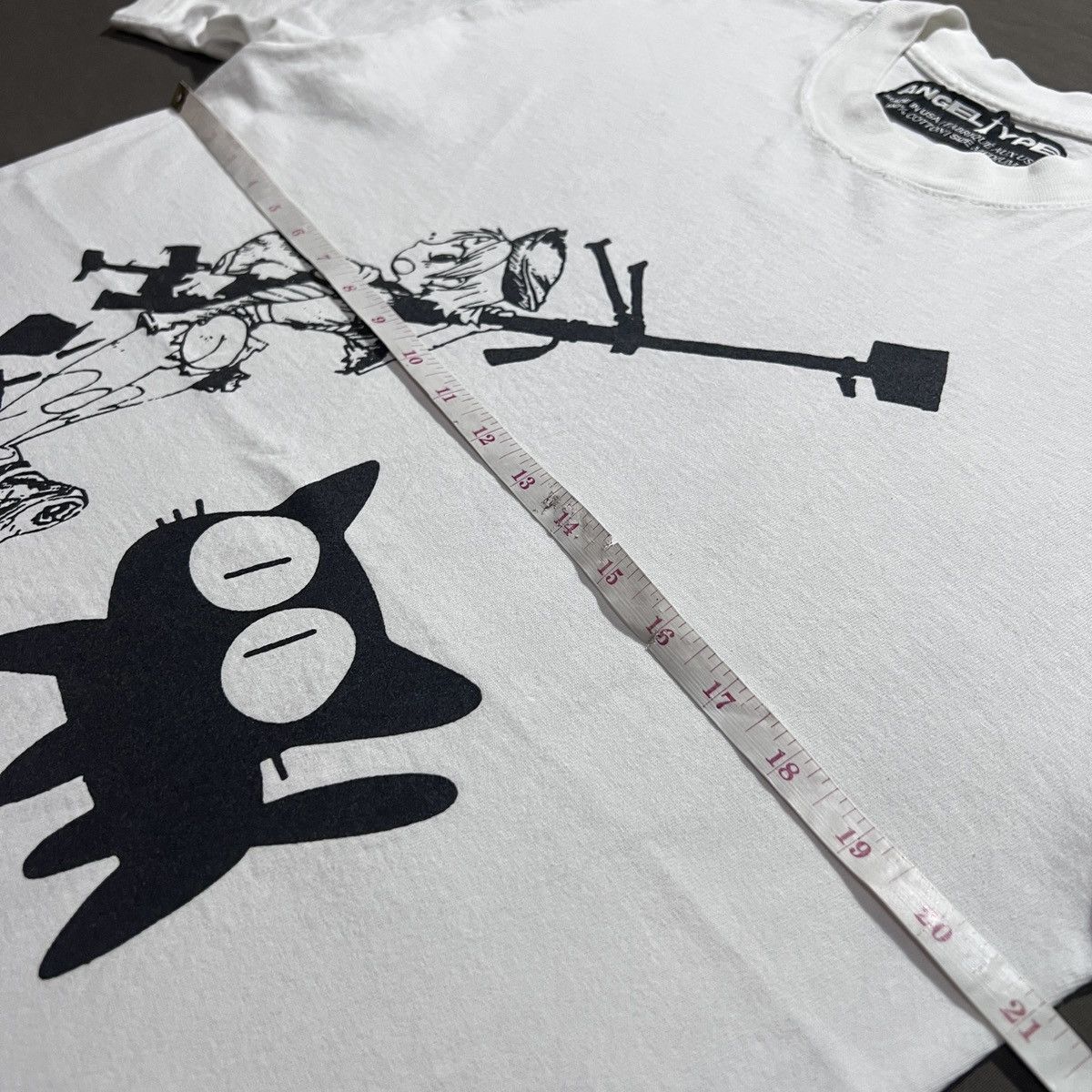 Anime Y2K Angeltype FLCL Anime Tee Size US M / EU 48-50 / 2 - 8 Thumbnail