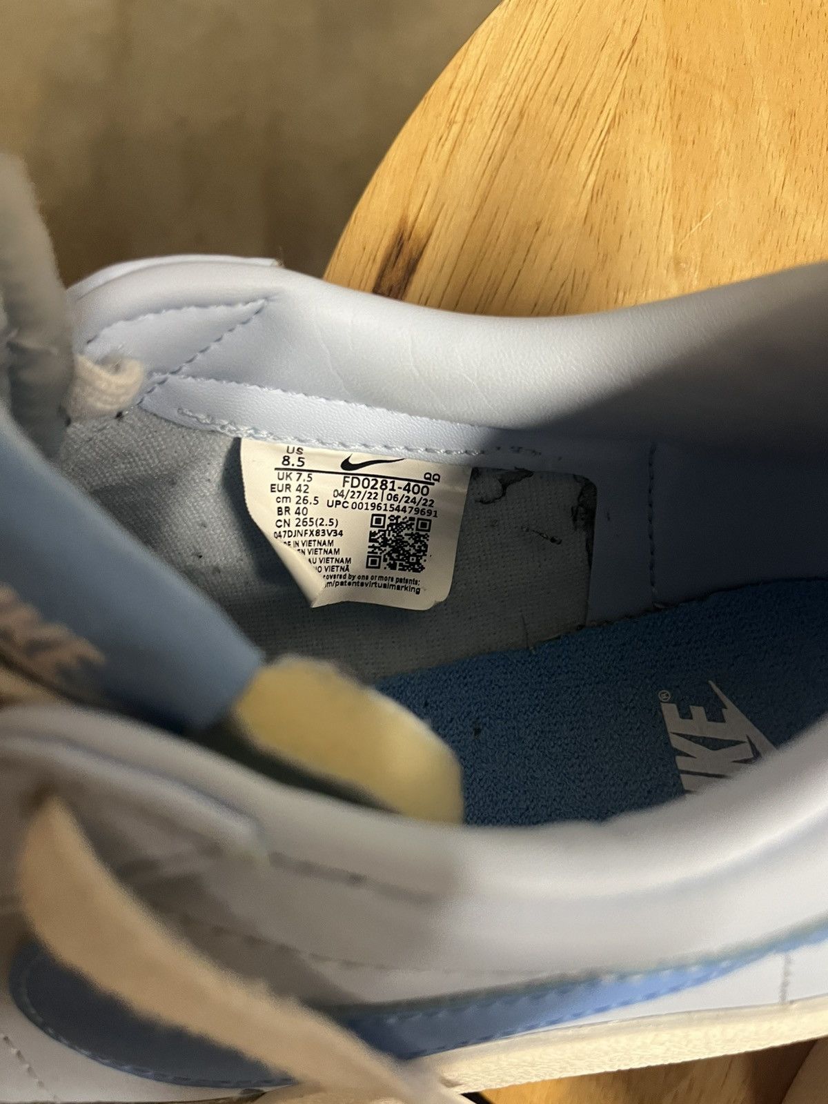 Nike Low Blazer Size US 8.5 / EU 41-42 - 2 Thumbnail