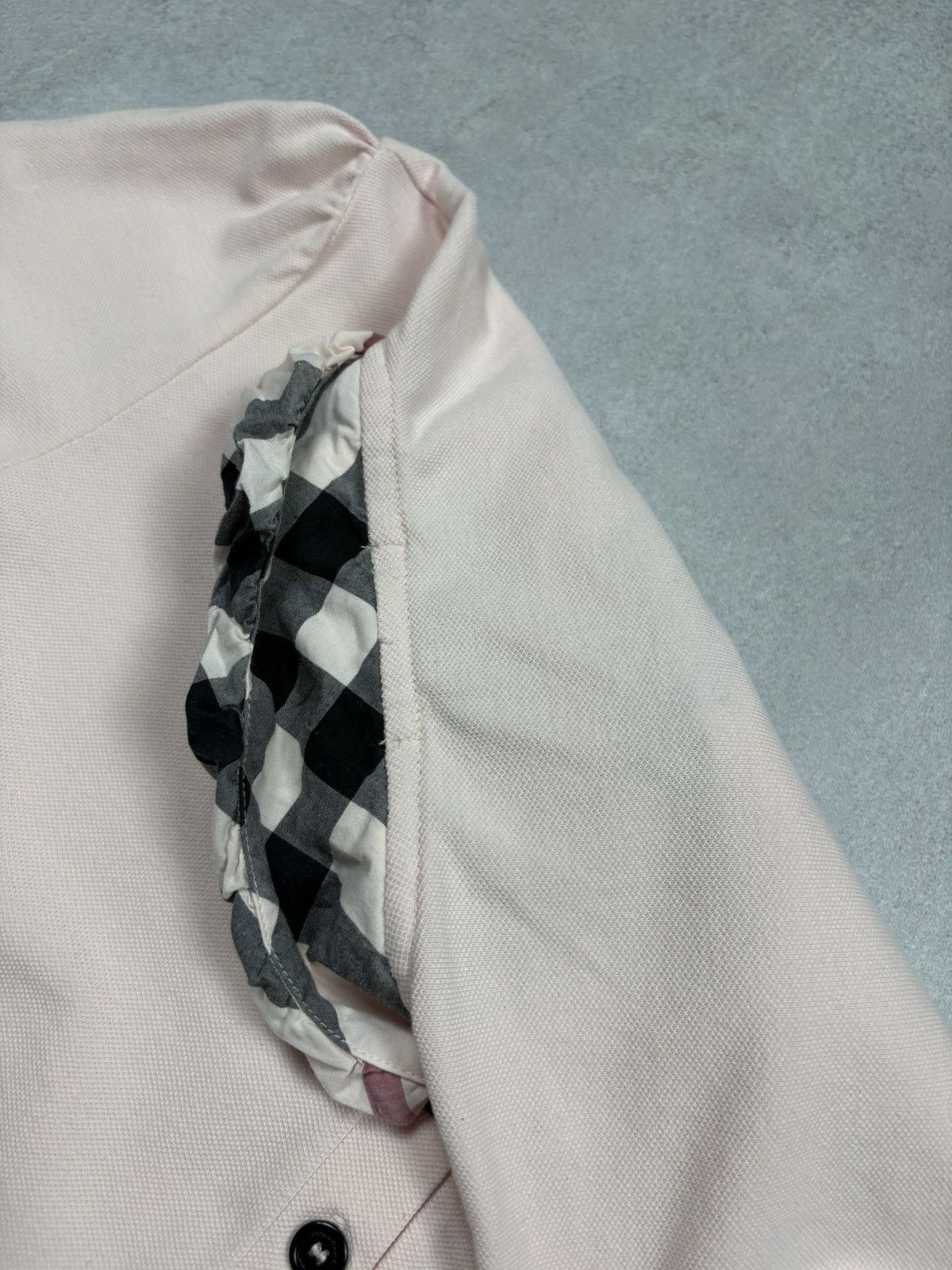 Burberry Burberry Nova Check Collar Pink Polo Shirt Vintage Women’s M Size M / US 6-8 / IT 42-44 - 12 Thumbnail