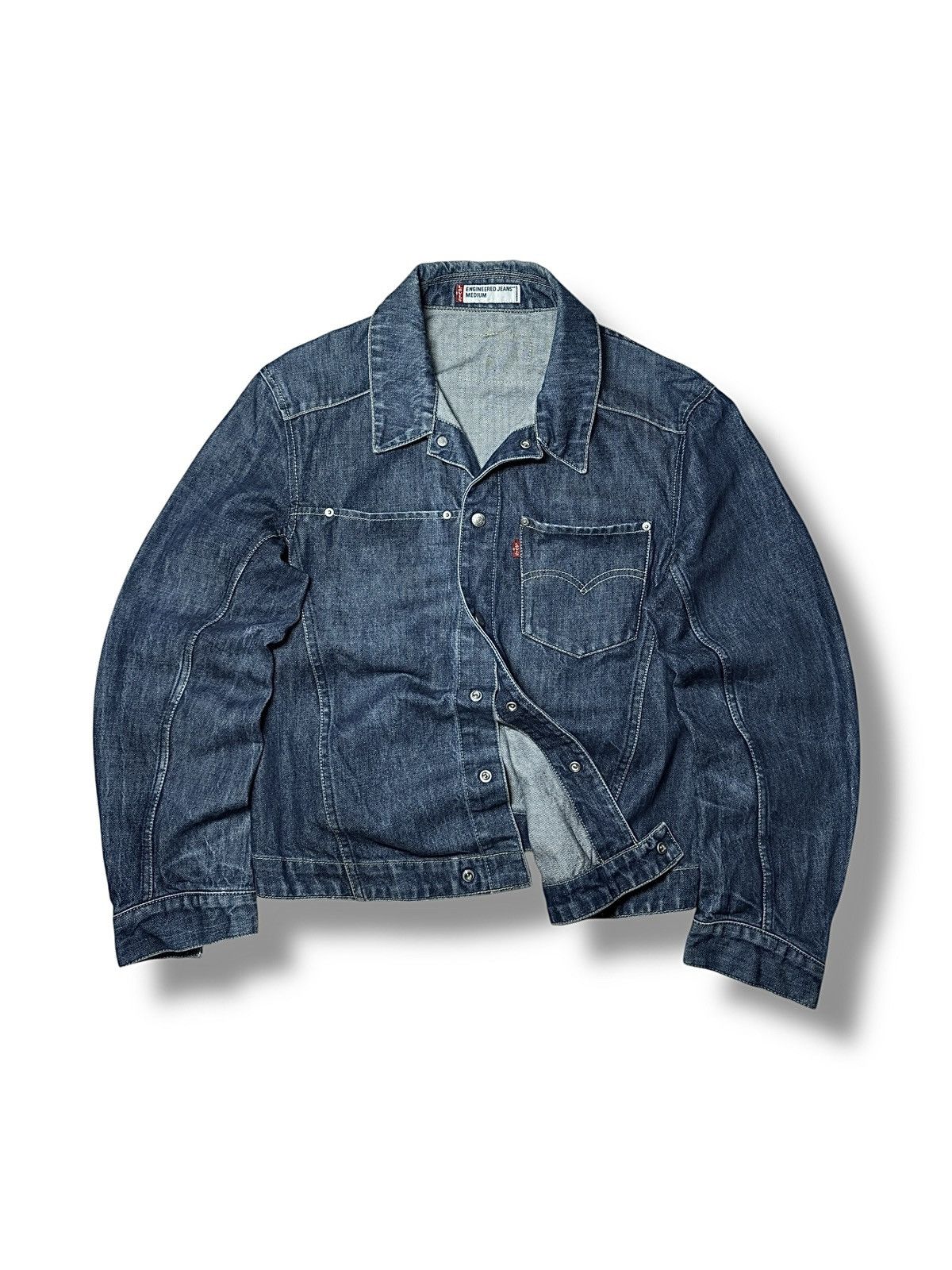 Levi's Vintage Levi's Engineered Jeans Jacket Denim Japan Y2K Size US M / EU 48-50 / 2 - 3 Thumbnail