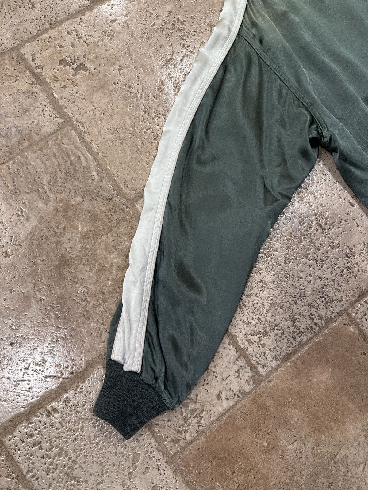 Visvim Visvim Douglas Jkt SS21 Satin Green Zip Souvenir Jacket Size US XL / EU 56 / 4 - 12 Thumbnail