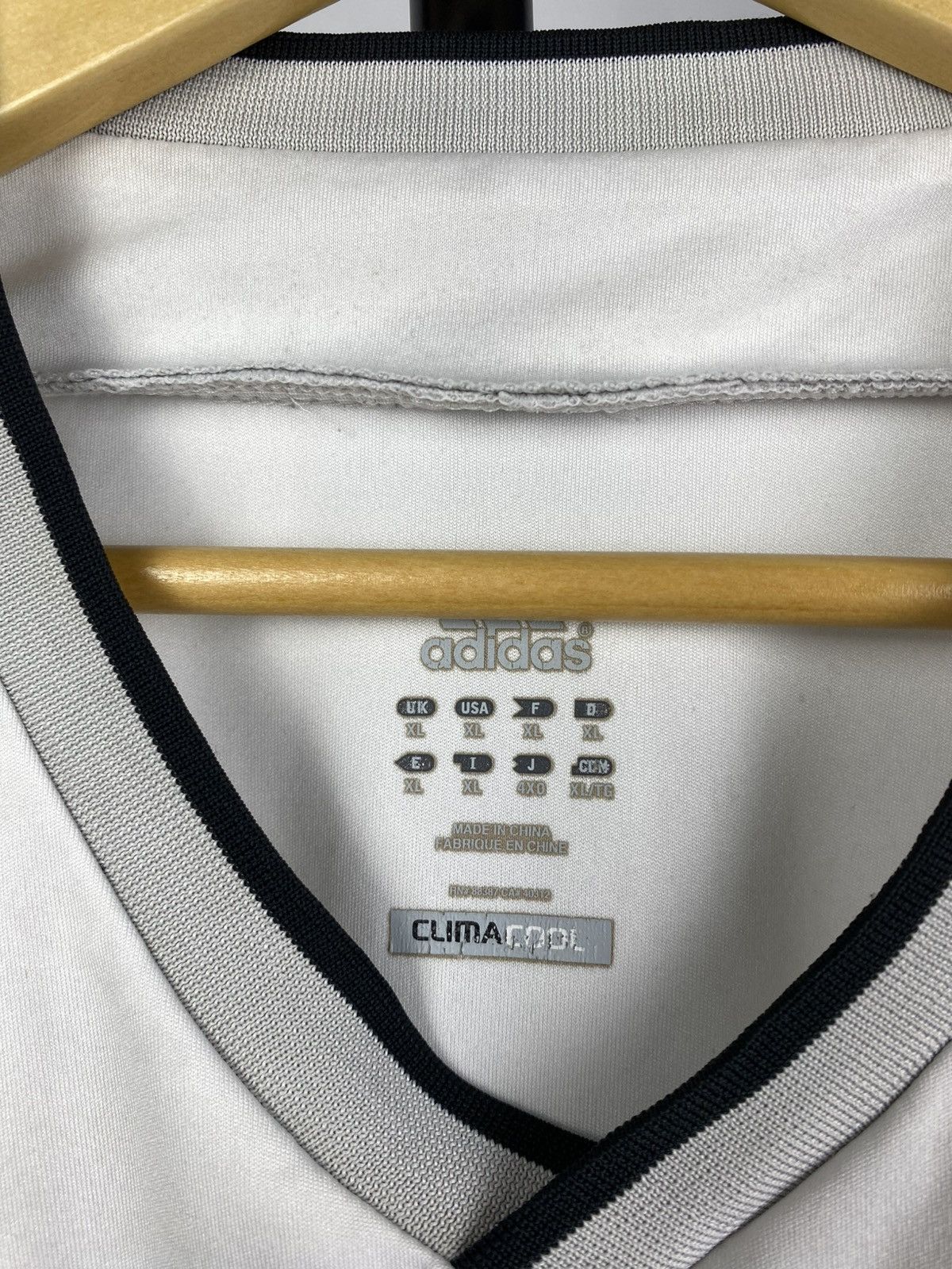 Adidas × Vintage 90s Vintage Adidas Deutscher Fussball-Bund Football Jersey Size US XL / EU 56 / 4 - 7 Thumbnail