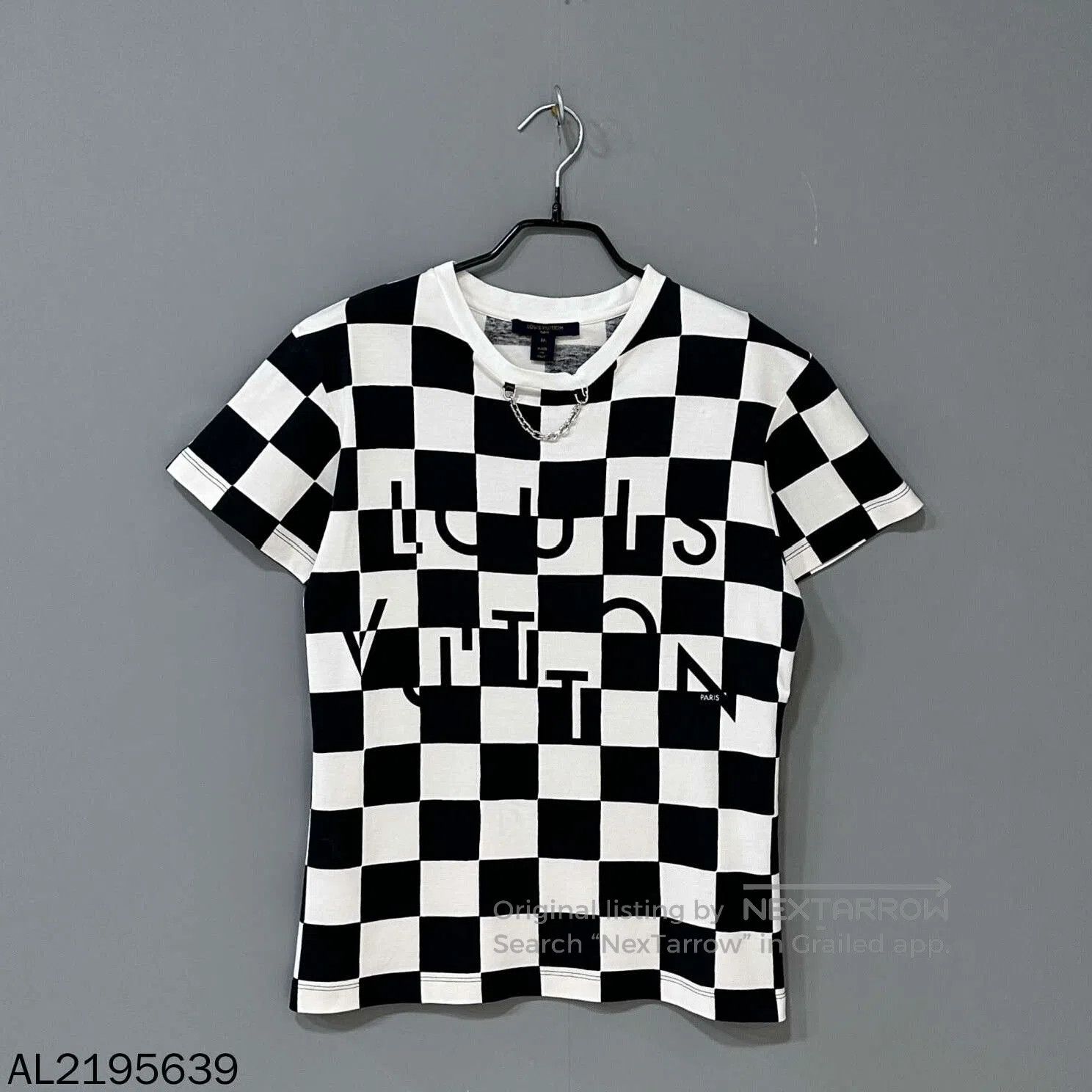 Louis Vuitton Louis Vuitton Deconstructed Logo Checkerboard Tee. Size US M / EU 48-50 / 2 - 1 Thumbnail