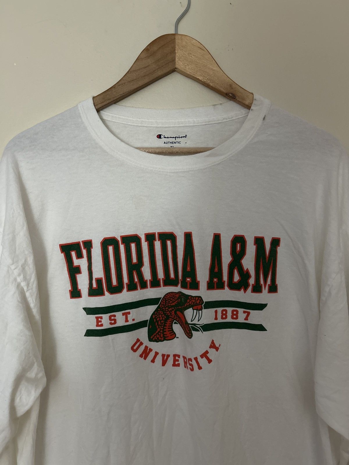 Champion × Vintage Vintage champion Florida A&M university long sleeve Size US XL / EU 56 / 4 - 3 Thumbnail