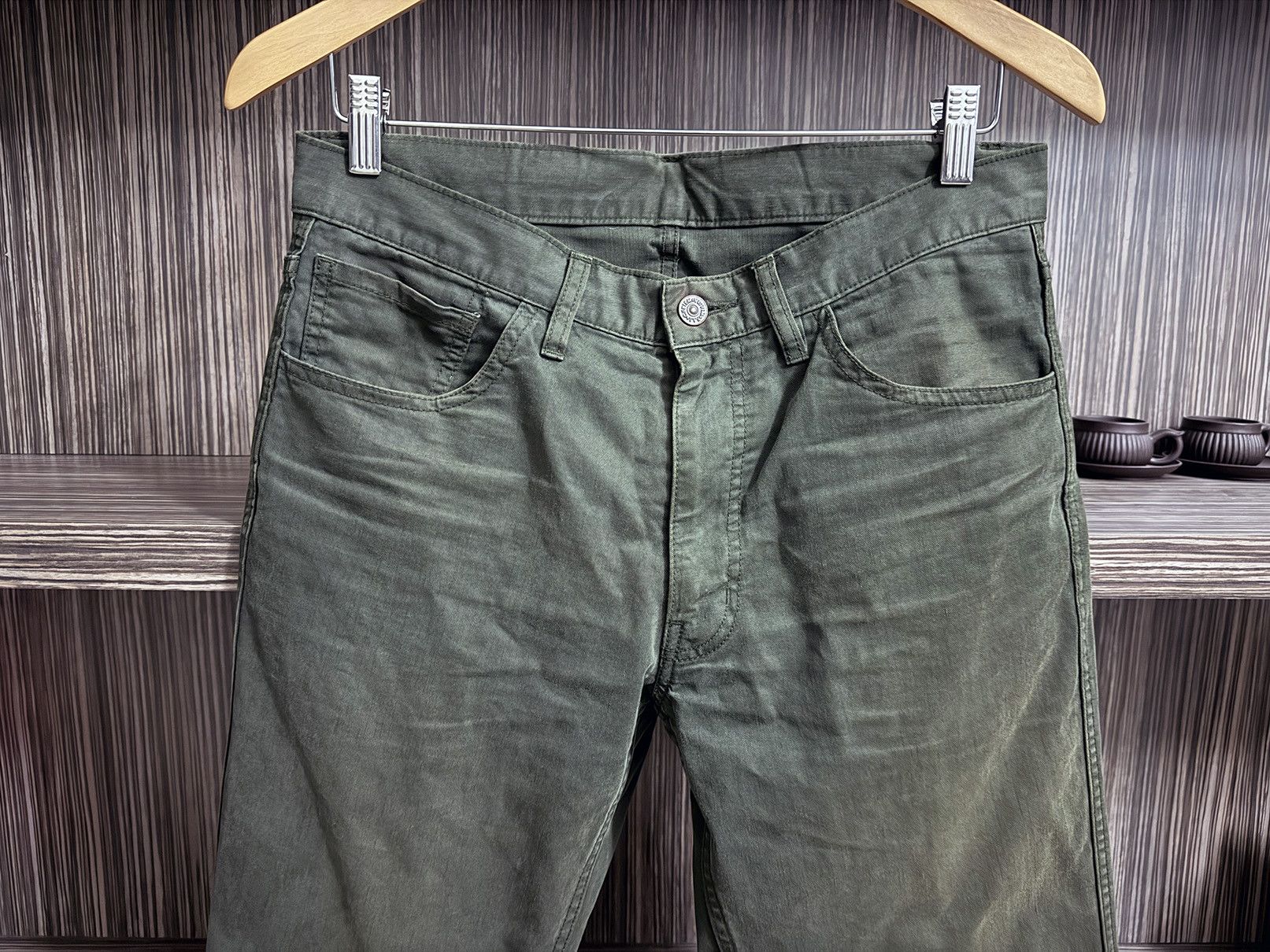 Visvim Visvim 12SS FLUXUS 03 CHINO Pants Sz. 1 OLIVE 01121050008017 Size US 30 / EU 46 - 2 Thumbnail
