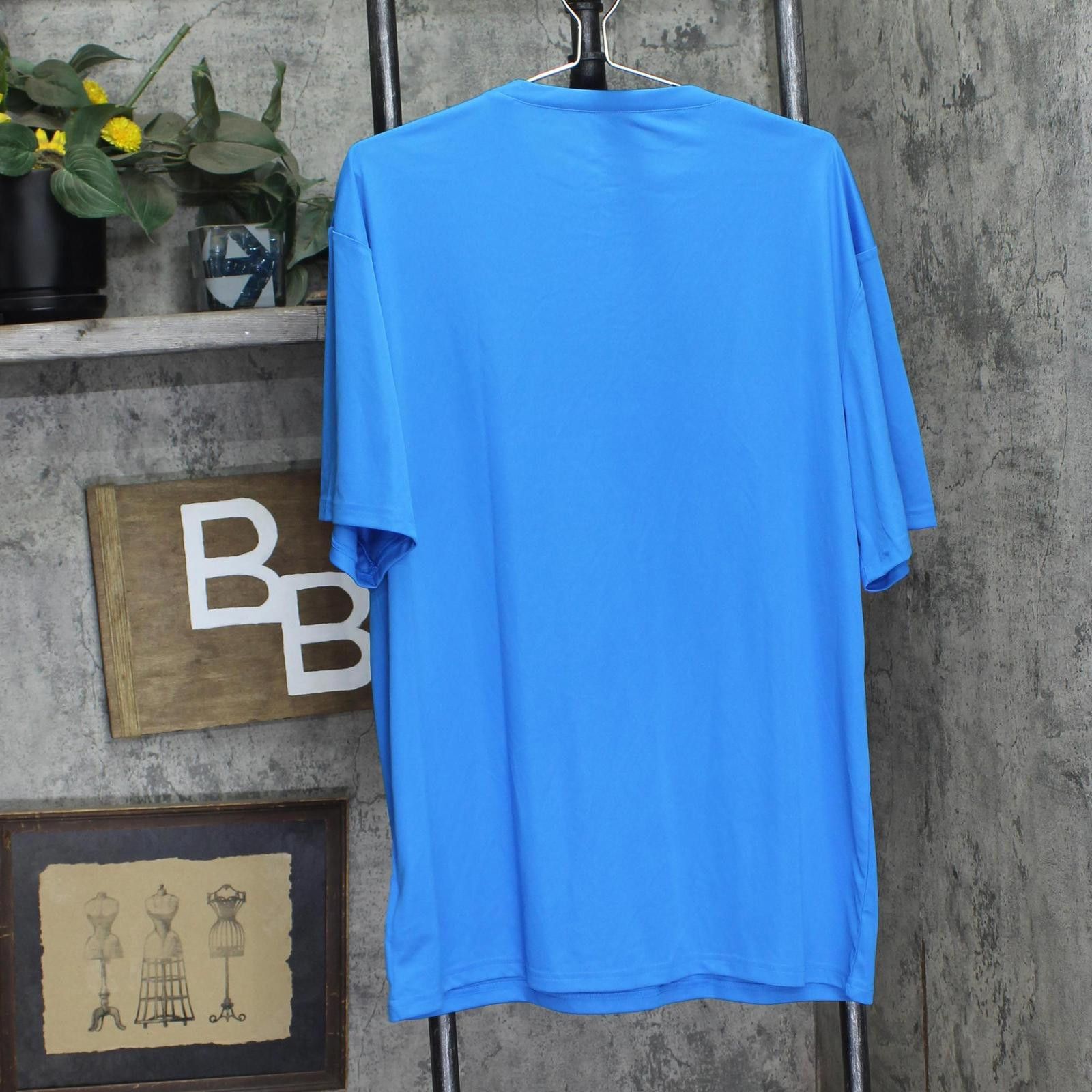 Reebok Reebok Mens 95 Athletic Short Sleeve T-shirt Blue M Size US M / EU 48-50 / 2 - 2 Thumbnail