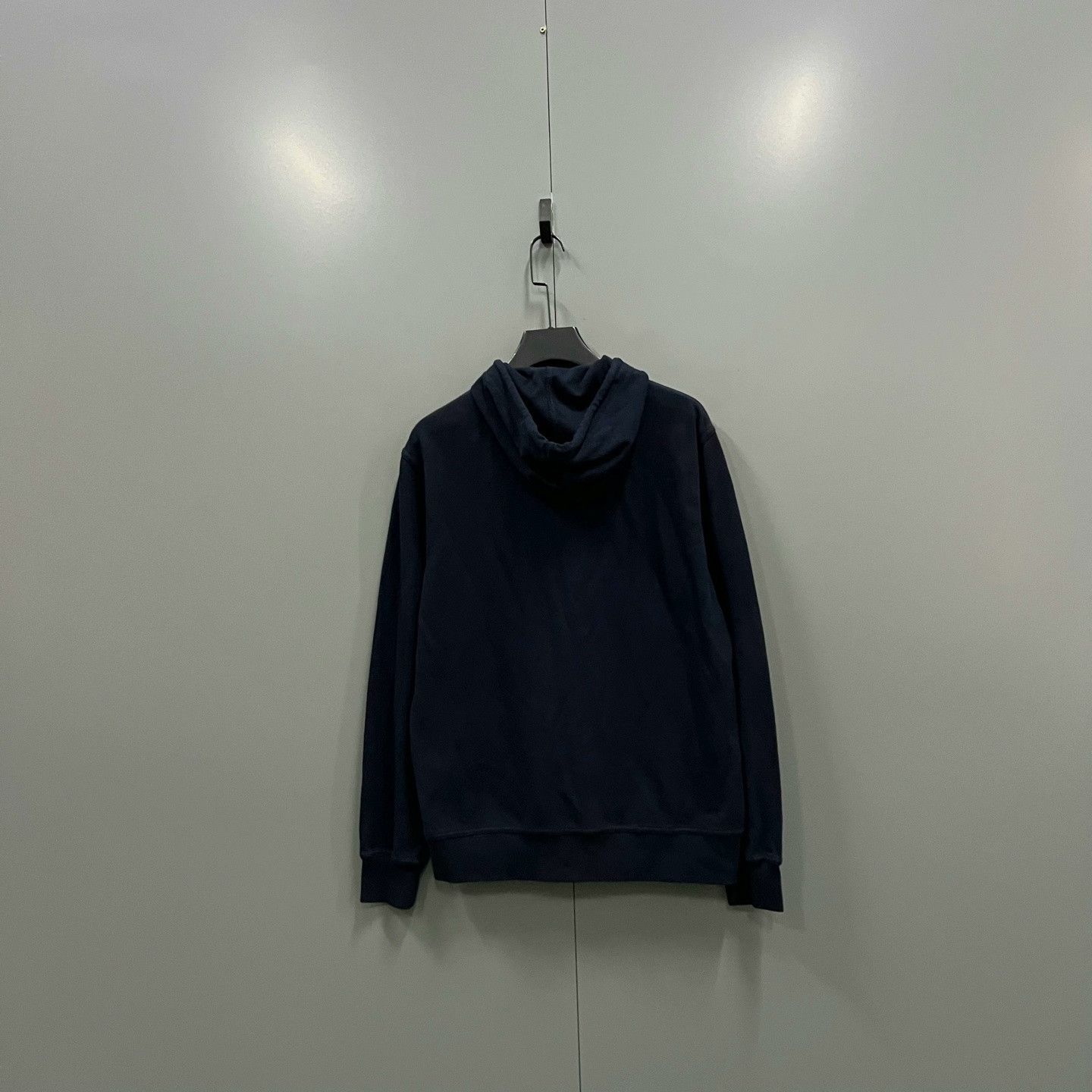 Brunello Cucinelli Brunello Cucinelli Navy Zip Hoodie Size US L / EU 52-54 / 3 - 3 Thumbnail