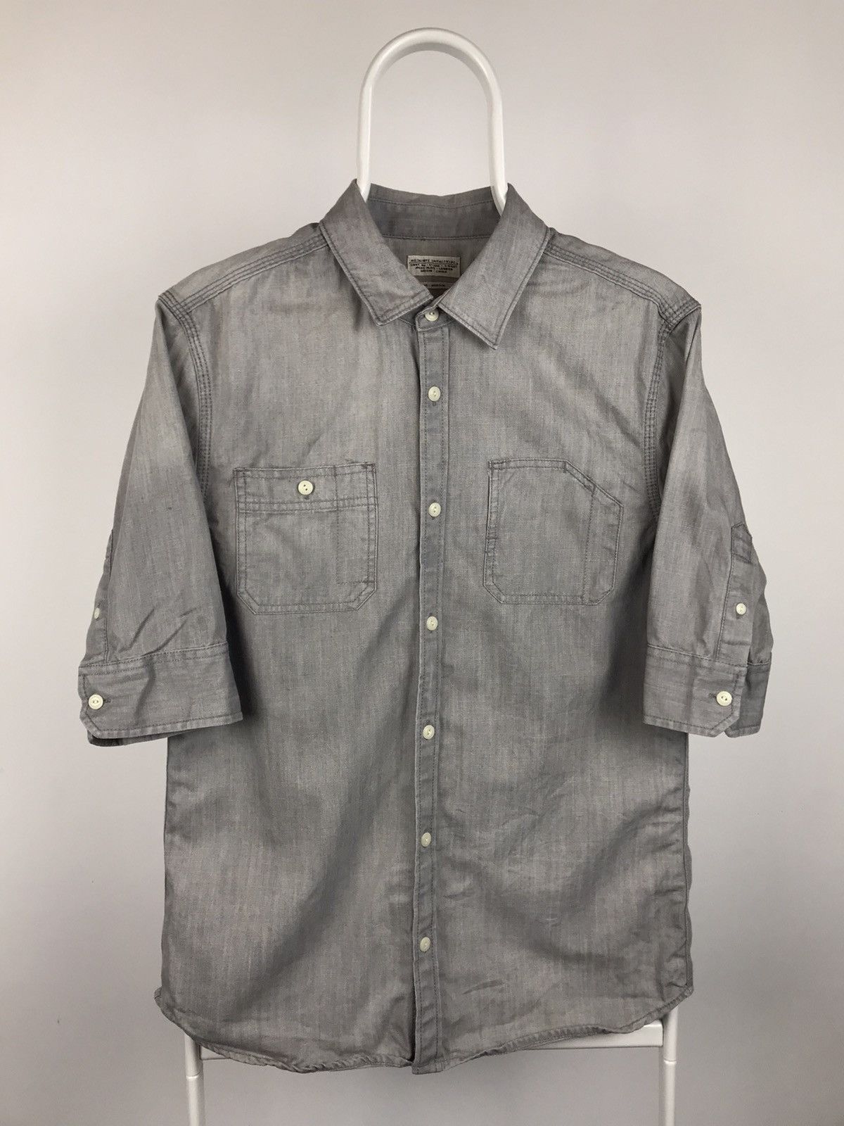 Allsaints All Saints Spitalfields Origin HS Shirt Size US M / EU 48-50 / 2 - 1 Thumbnail