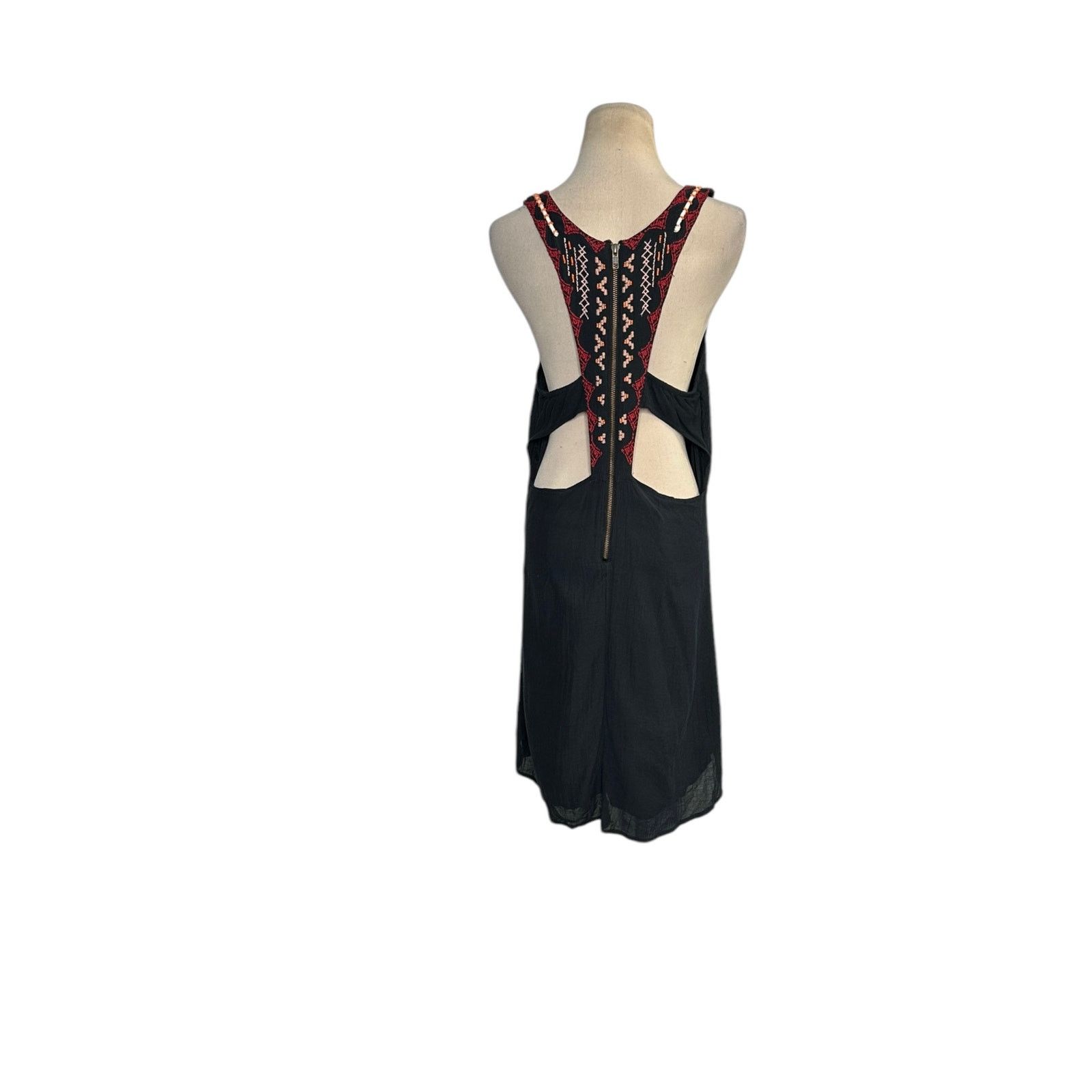 Free People Free People Black Majestic Moon Boho Mini Dress size Small Size S / US 4 / IT 40 - 12 Thumbnail