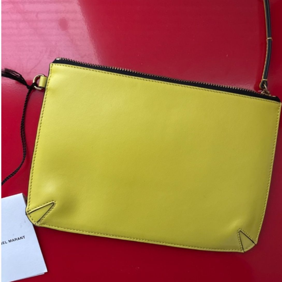 Isabel Marant Isabel Marant Nysko yellow pouch Size ONE SIZE - 4 Thumbnail