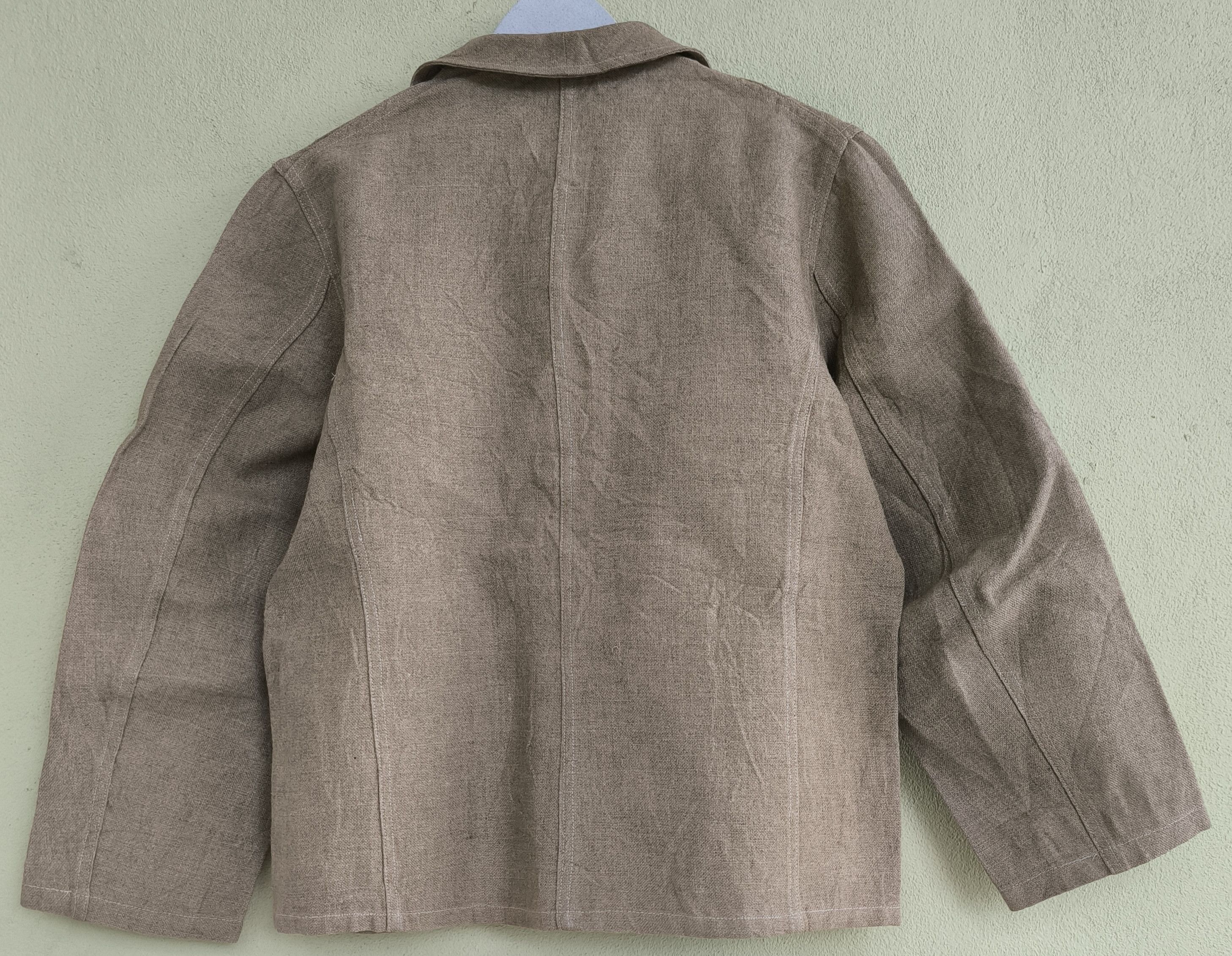 Danton × Vintage Vtg DANTON linen workwear jacket Size US M / EU 48-50 / 2 - 7 Thumbnail