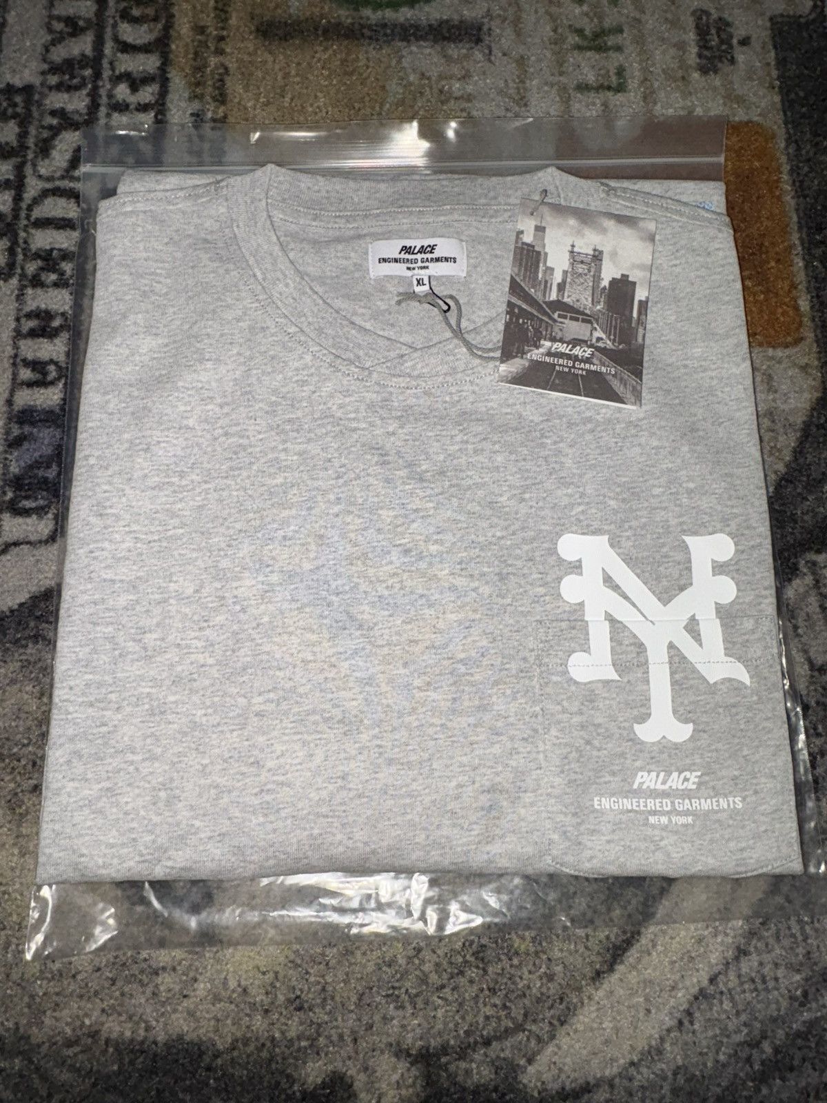 Engineered Garments × MLB × Palace Palace x Engineered Garments New York Mets T-Shirt Size US XL / EU 56 / 4 - 1 Thumbnail
