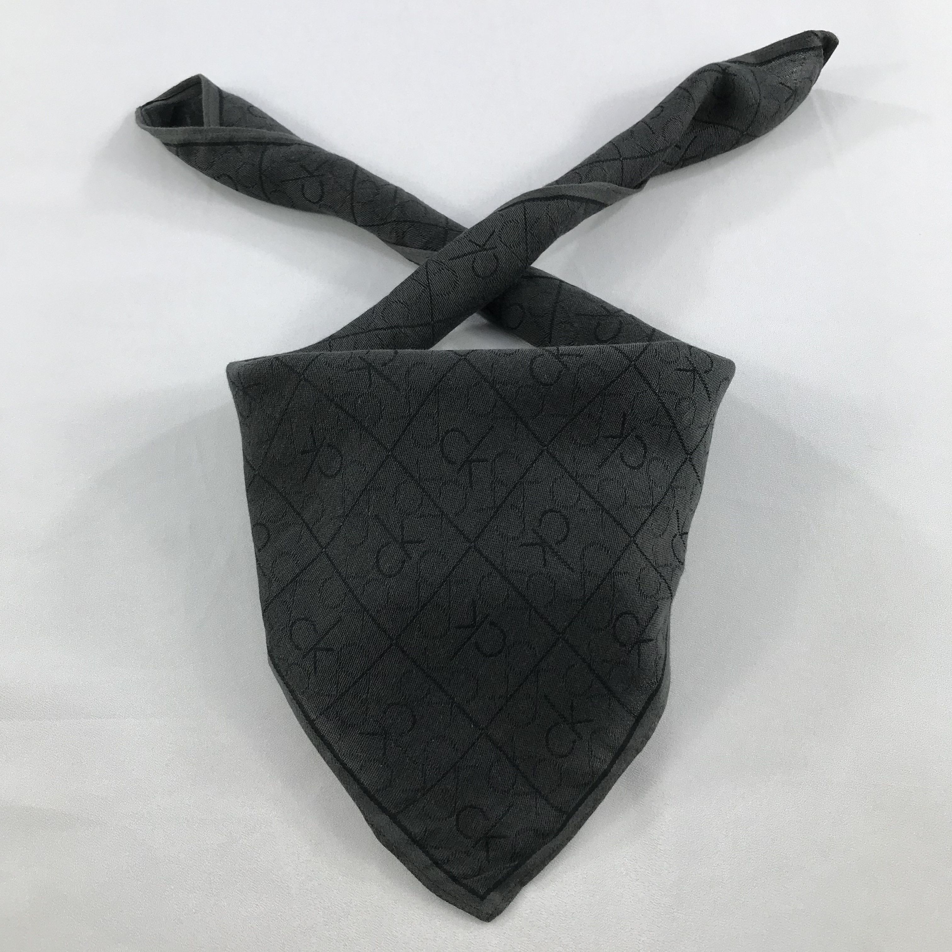 Calvin Klein × Vintage Calvin Klein Bandana / Handkerchief / Neckerchief -S2706 Size ONE SIZE - 3 Thumbnail