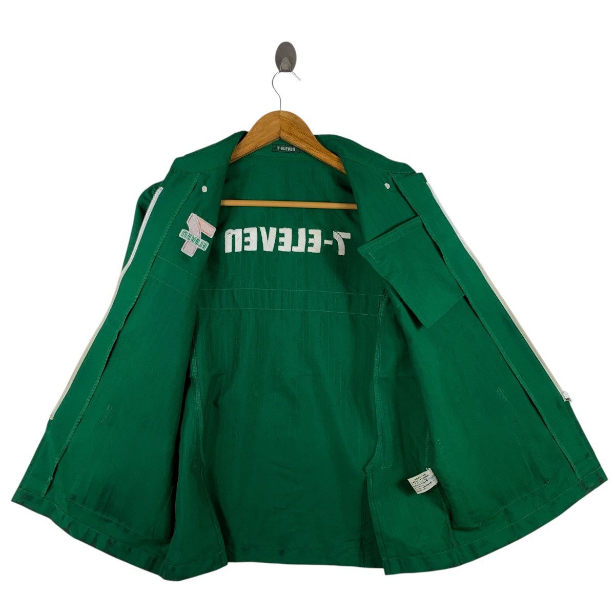 Vintage 7-ELEVEN 7E Seven 11 Supermarket Convenience Store Workwear Size US M / EU 48-50 / 2 - 2 Thumbnail