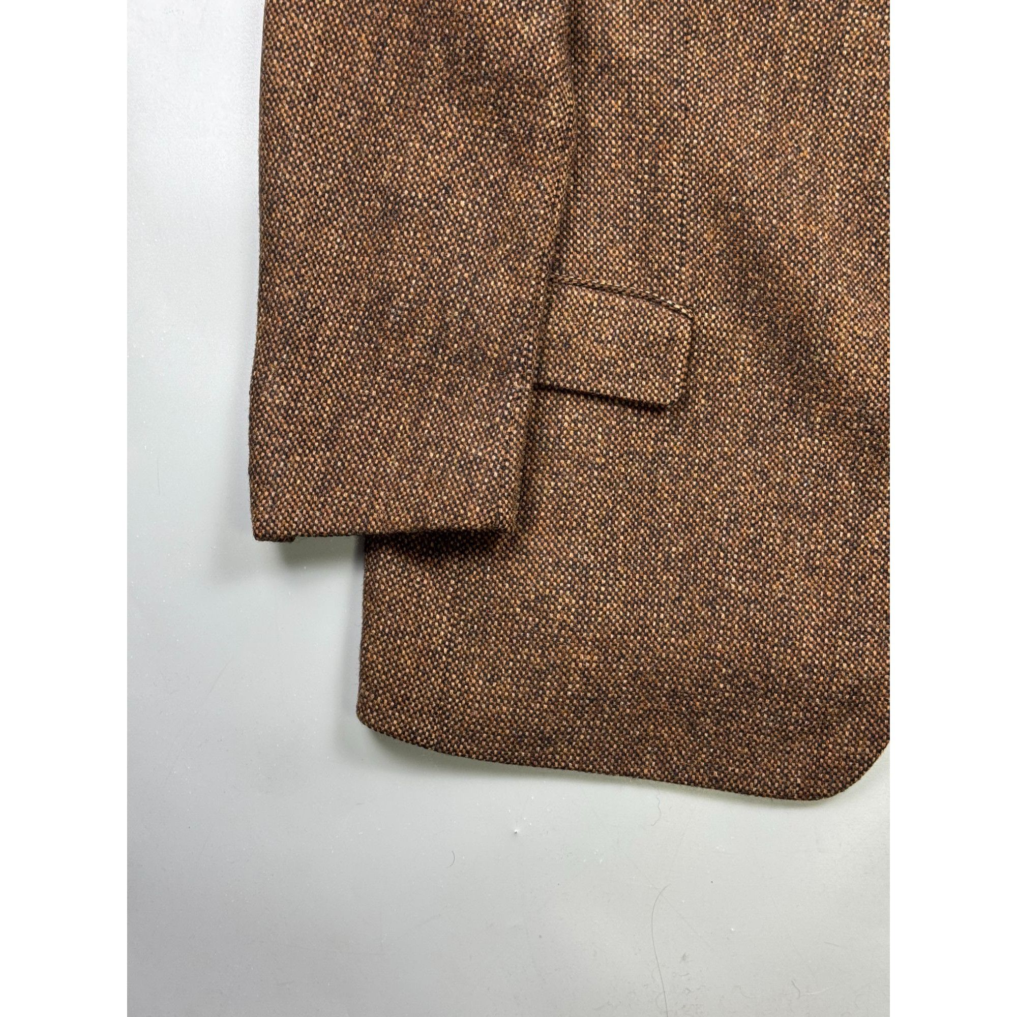 Harris Tweed Harris Tweed For Barruti Vintage Wool Blazer (Y1275) Size 46R - 2 Thumbnail