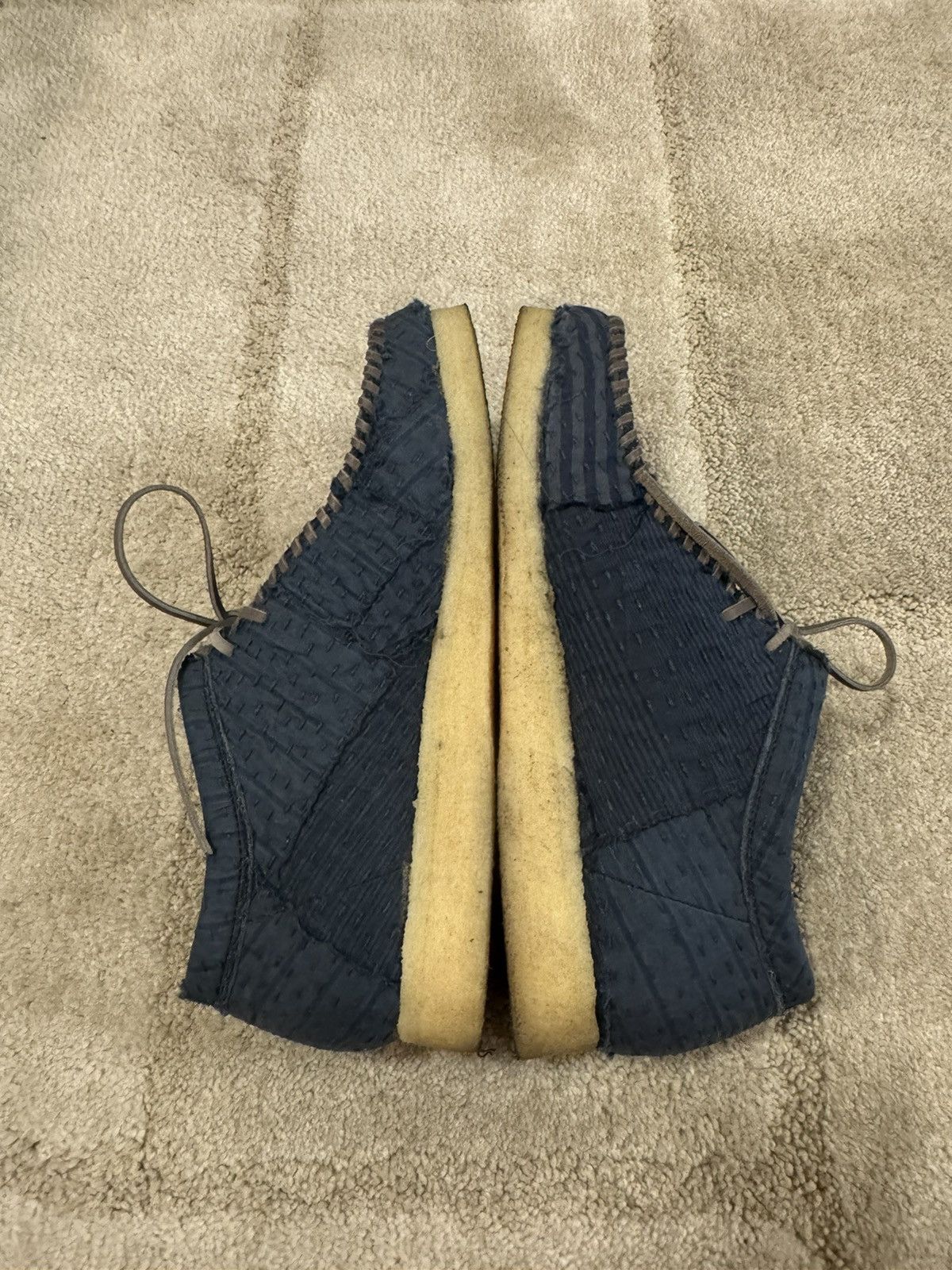 By Walid Men’s Blue Connie Lace Up Sneaker Size US 10 / EU 43 - 6 Thumbnail