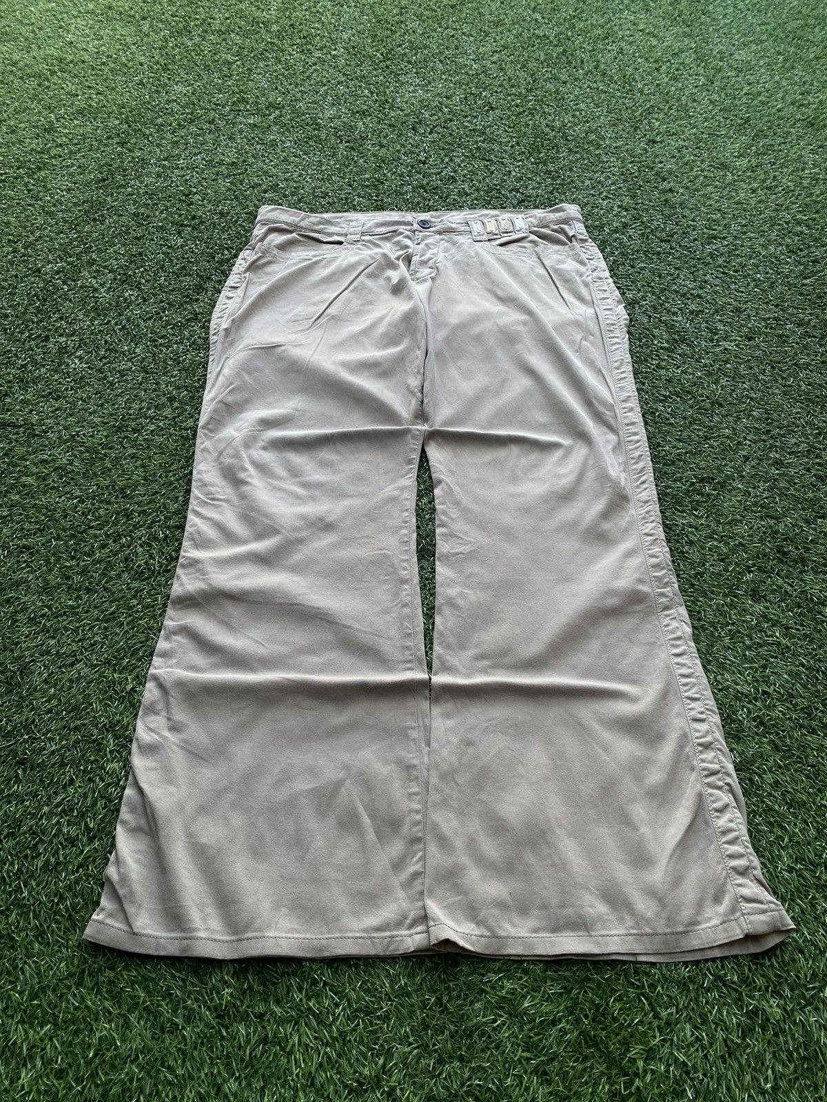 Dirk Bikkembergs Y2K Dirk Bikkimbergs Flared Bootcut Pants Size US 40 / EU 56 - 7 Thumbnail