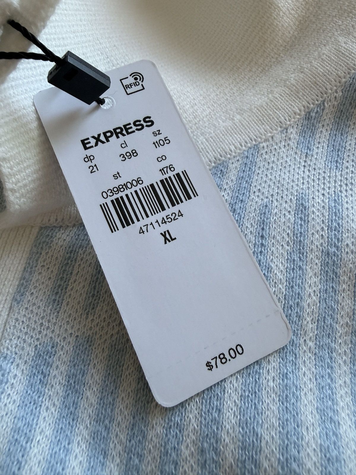 Express Brand new express button up cotton short sleeve shirt Size US XL / EU 56 / 4 - 2 Thumbnail