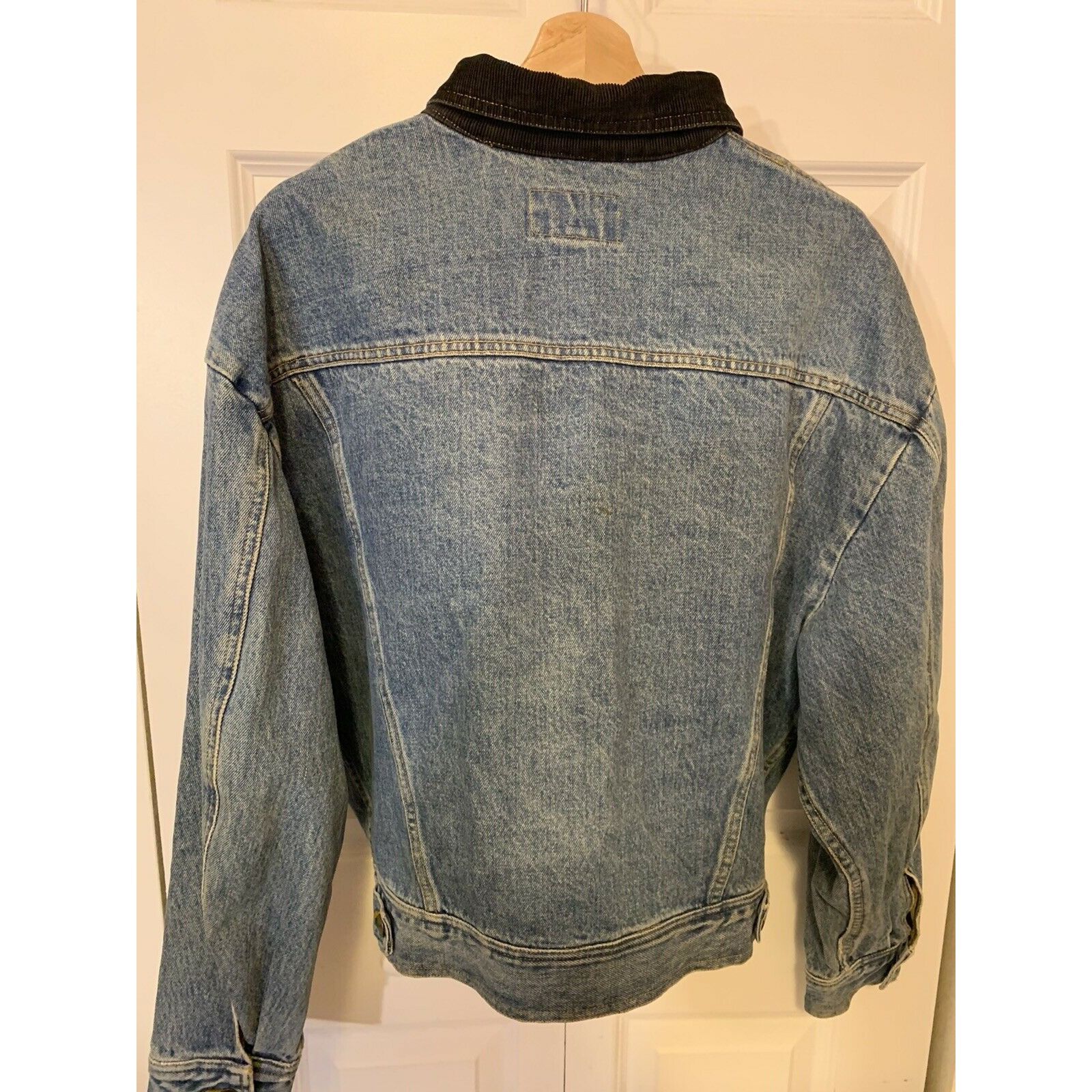 Marithe + Francois Girbaud Vtg Marithe Francois Girbaud Blue Denim TruckerJean Jacket S Size US S / EU 44-46 / 1 - 9 Thumbnail
