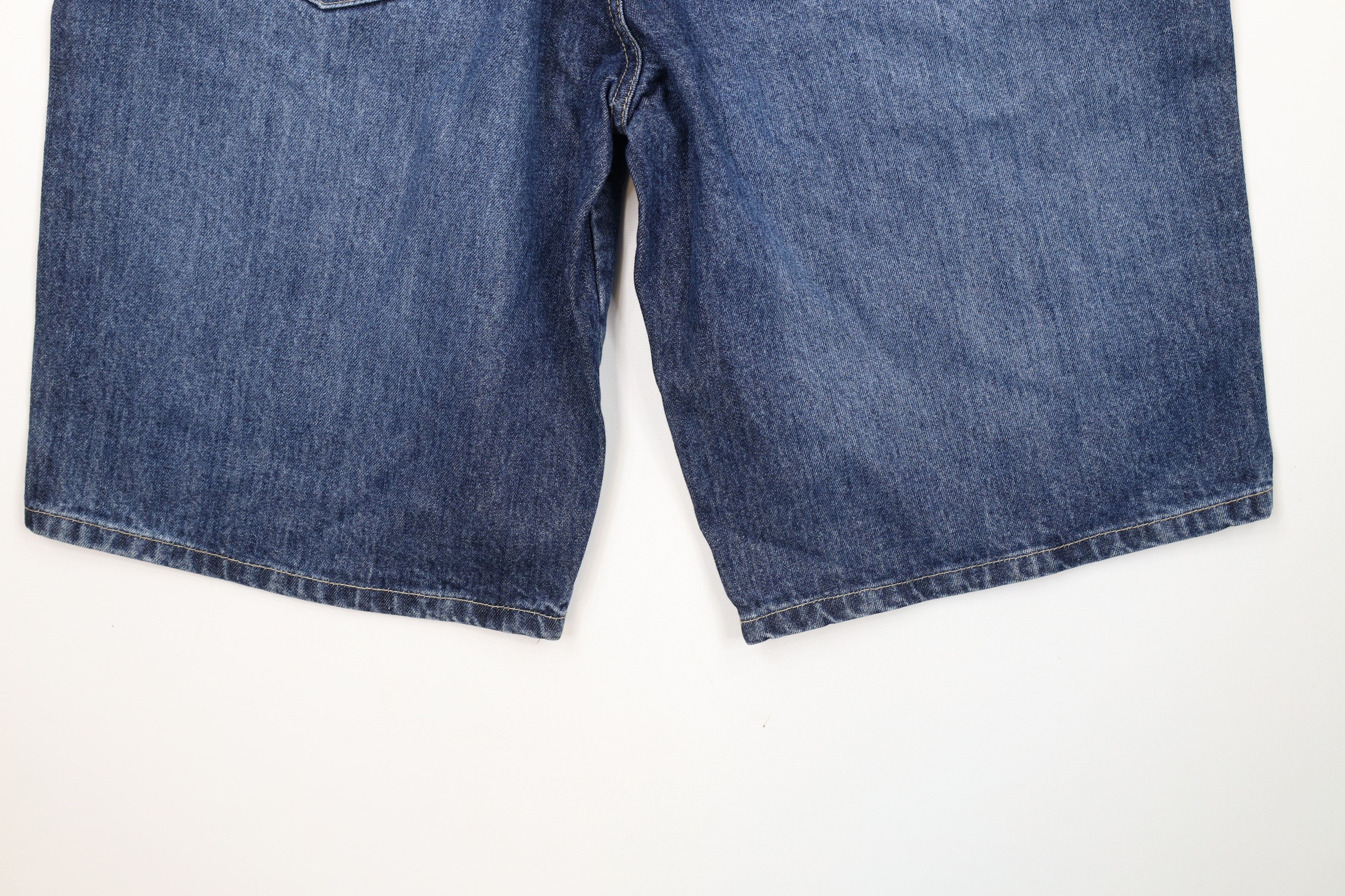 Marithe + Francois Girbaud × Vintage Deadstock Vintage 90s Marithe Francois Girbaud Shorts Blue Size US 32 / EU 48 - 13 Thumbnail