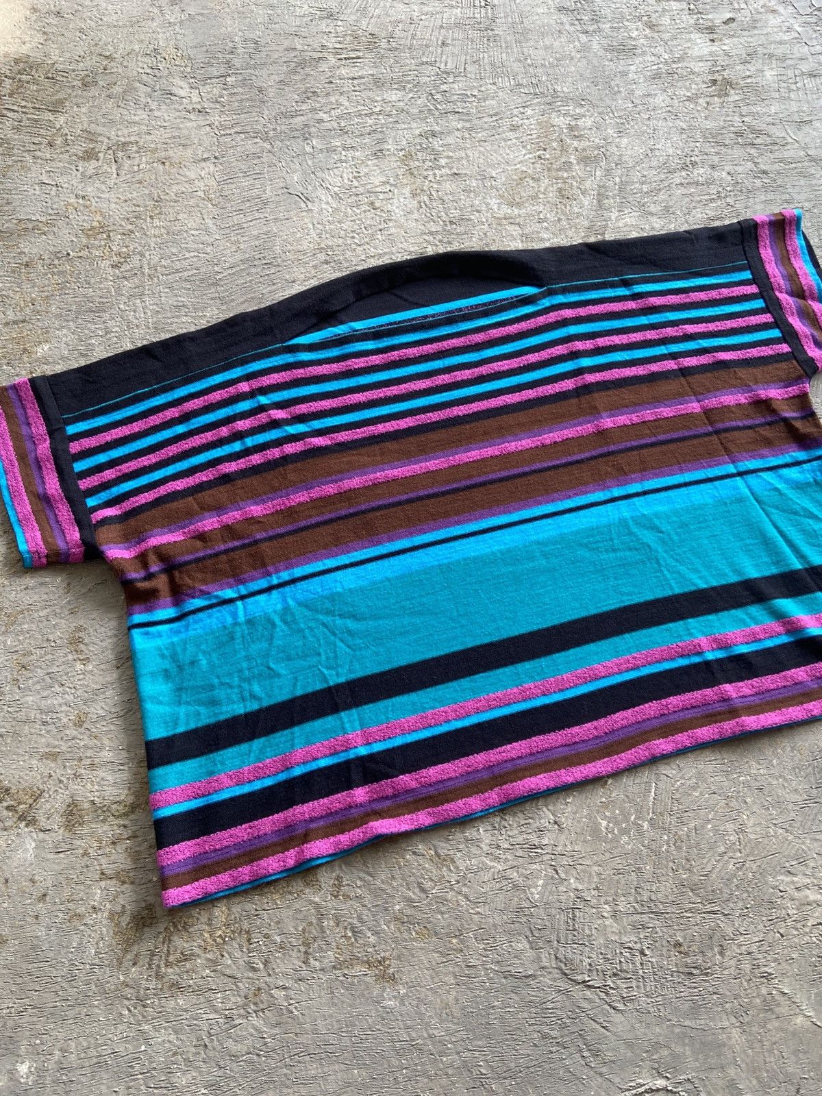 Issey Miyake AW2014 Issey Miyake Me - Oversize Multicolor Knit Size ONE SIZE - 2 Thumbnail