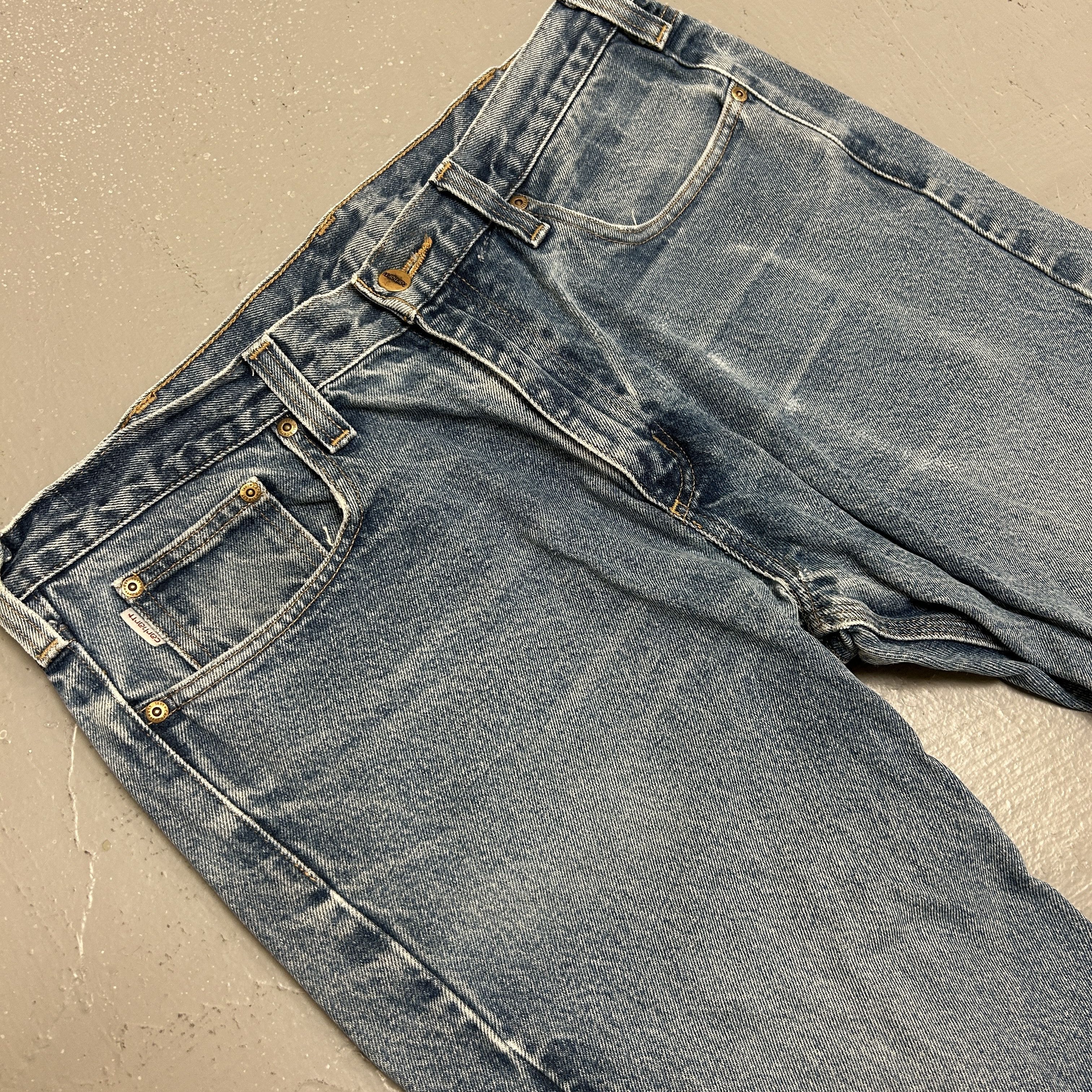 Carhartt Vintage Carhartt Straight Leg Distressed Denim (36x30) Size US 36 / EU 52 - 4 Thumbnail