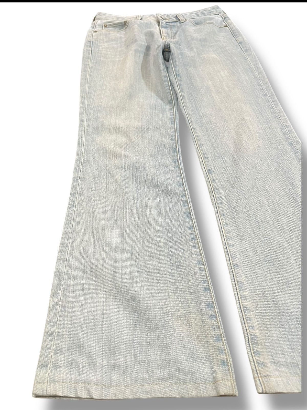 Jun Takahashi × Uniqlo Vintahe Uniqlo Bootcut Flare Bell Bottom Denim Size US 28 / EU 44 - 3 Thumbnail