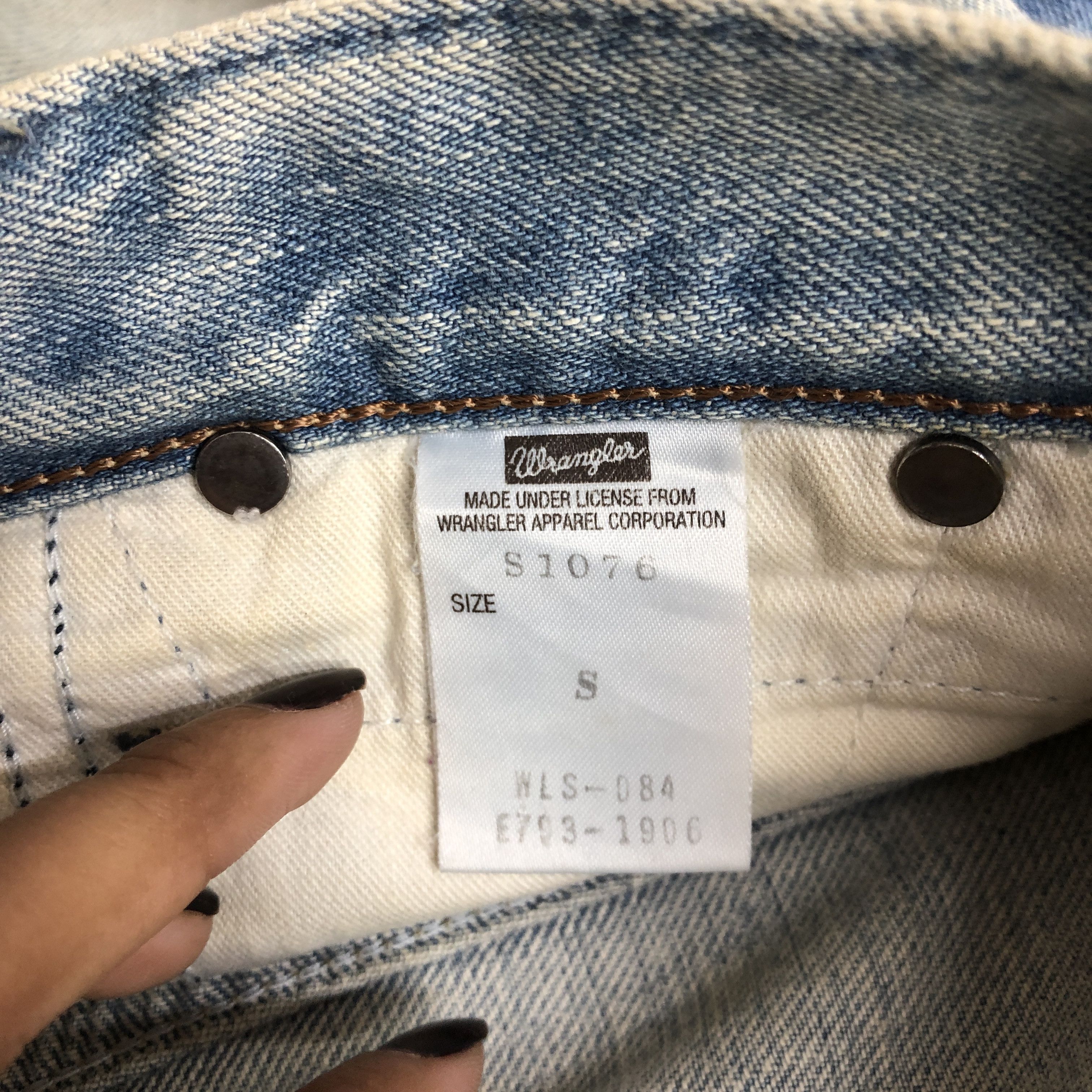 Wrangler Vintage 90s Wrangler Selvedge Flare Jeans Faded Denim Size US 32 / EU 48 - 8 Thumbnail