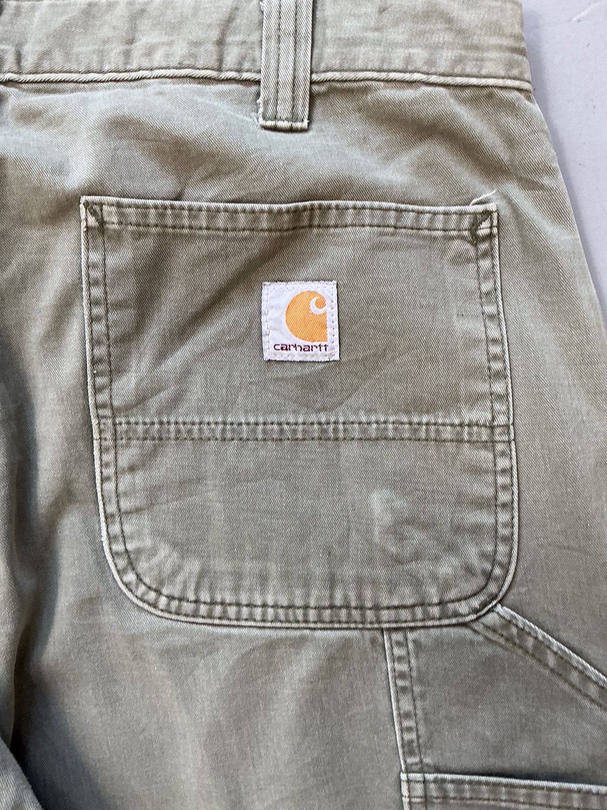 Carhartt × Vintage Vintage Carhartt B324 ARG carpenter denim Size US 36 / EU 52 - 9 Thumbnail