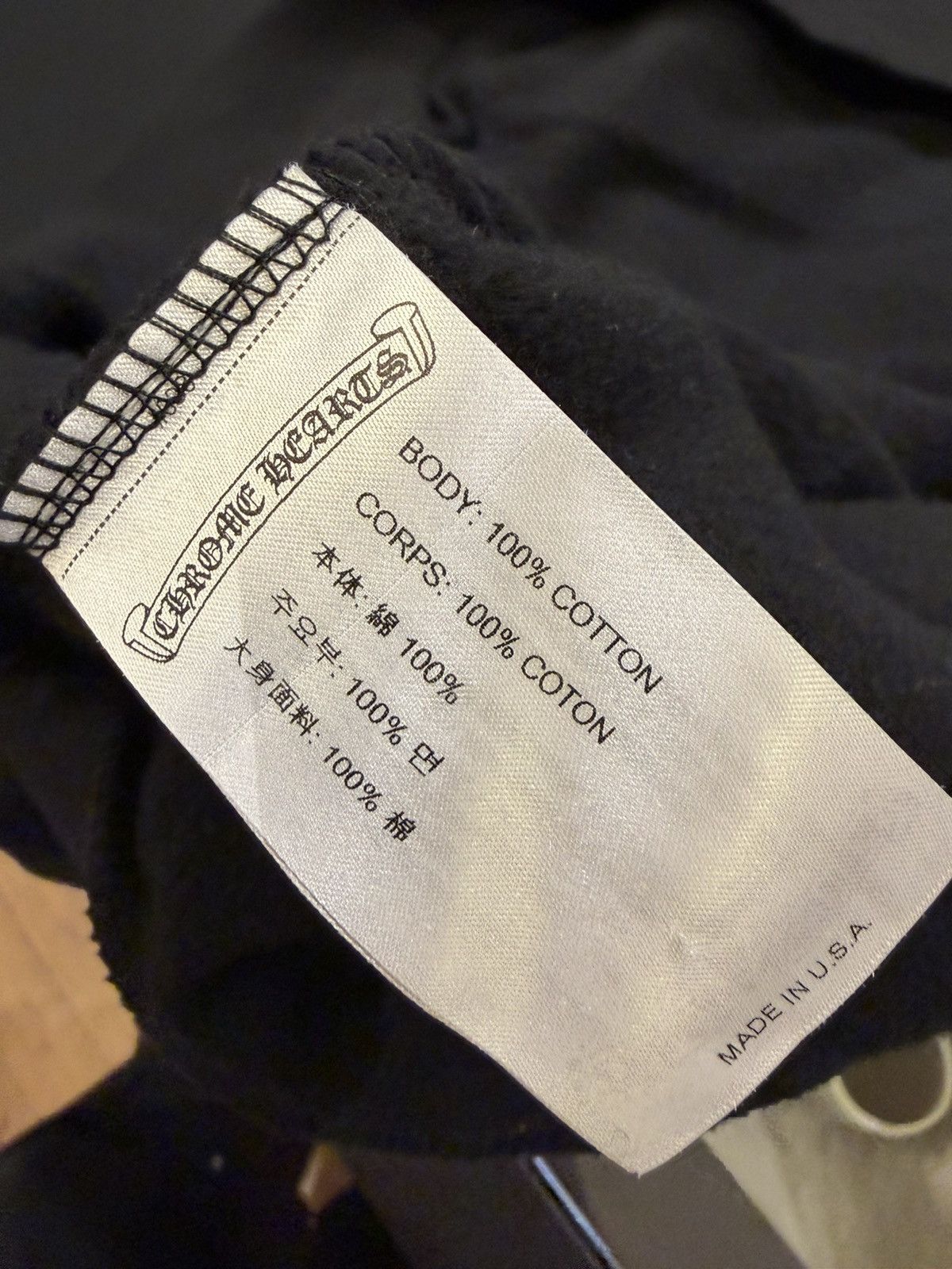 Chrome Hearts Chrome Hearts TBar Hooded Sweatshirt Size US XL / EU 56 / 4 - 4 Thumbnail