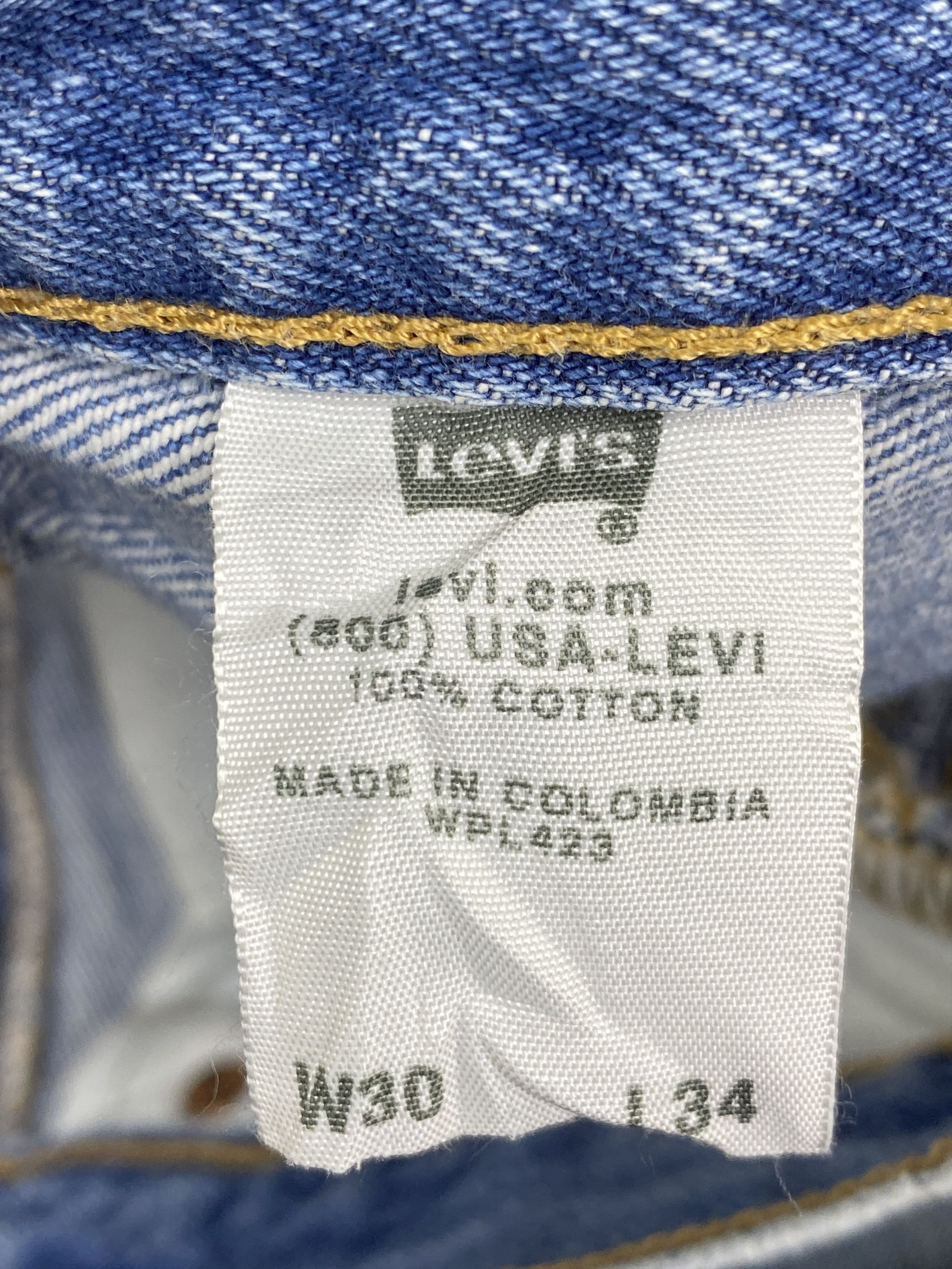 Levi's Faded Blue Vintage Levis 501 Jeans DP2773 Size US 28 / EU 44 - 7 Thumbnail