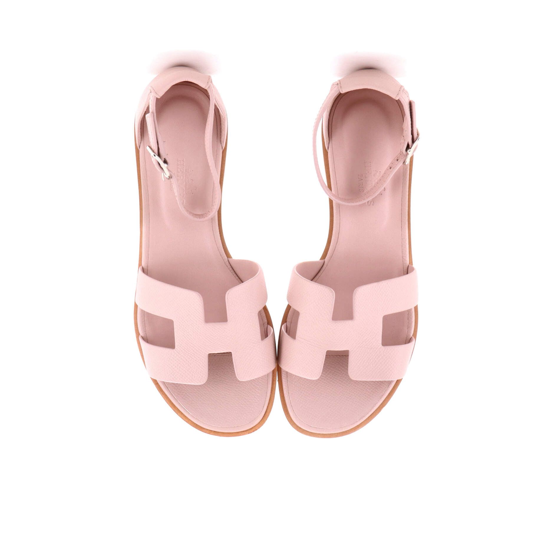 Hermes Women's santorini sandals leather Size ONE SIZE - 1 Thumbnail