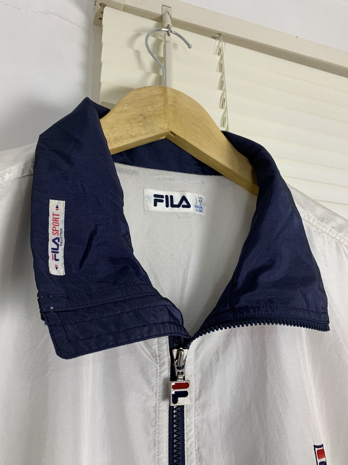 Vintage 90s Fila Sport Oversized Track Jacket