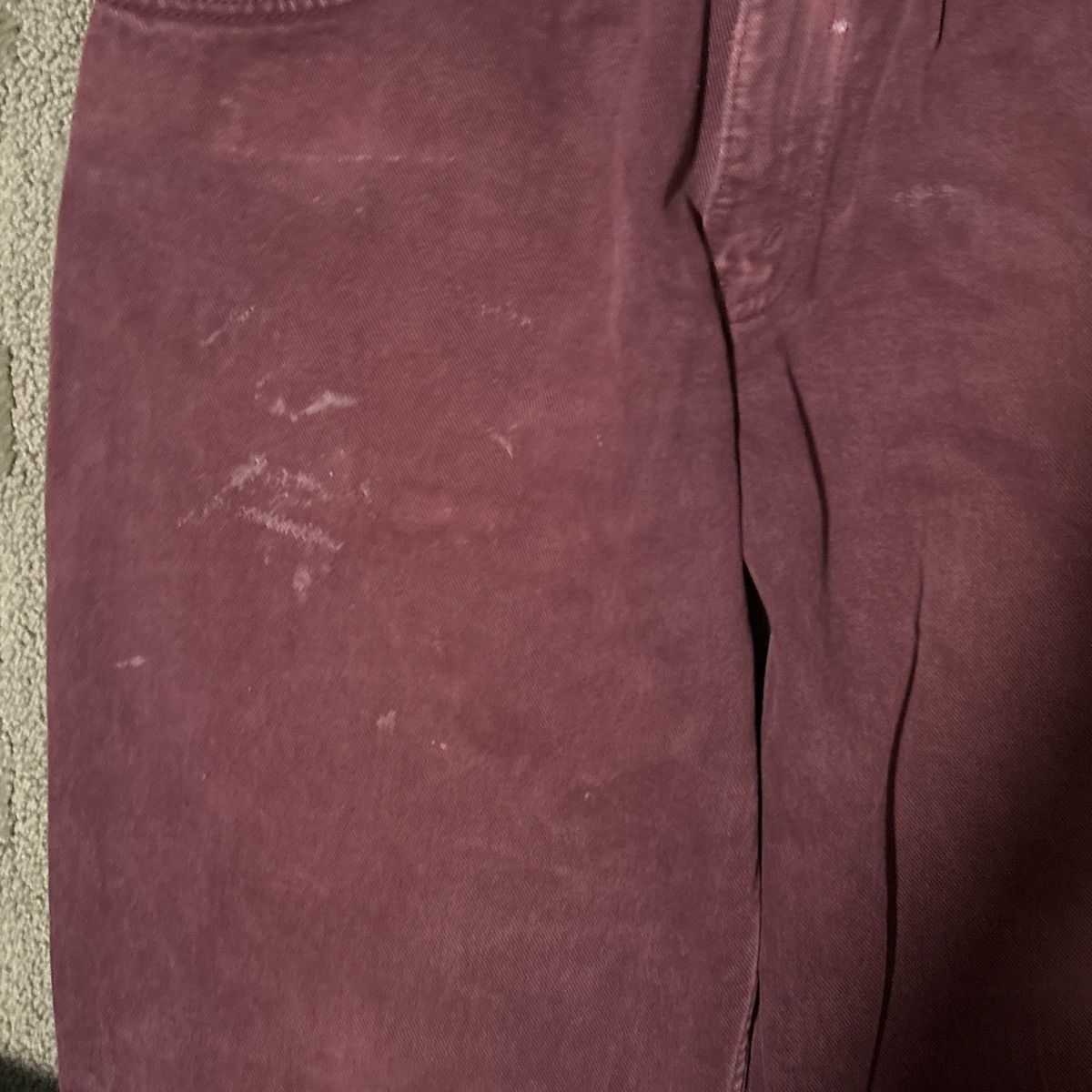 Levi's Vintage Clothing RARE dark red silvertabs Size US 32 / EU 48 - 2 Thumbnail